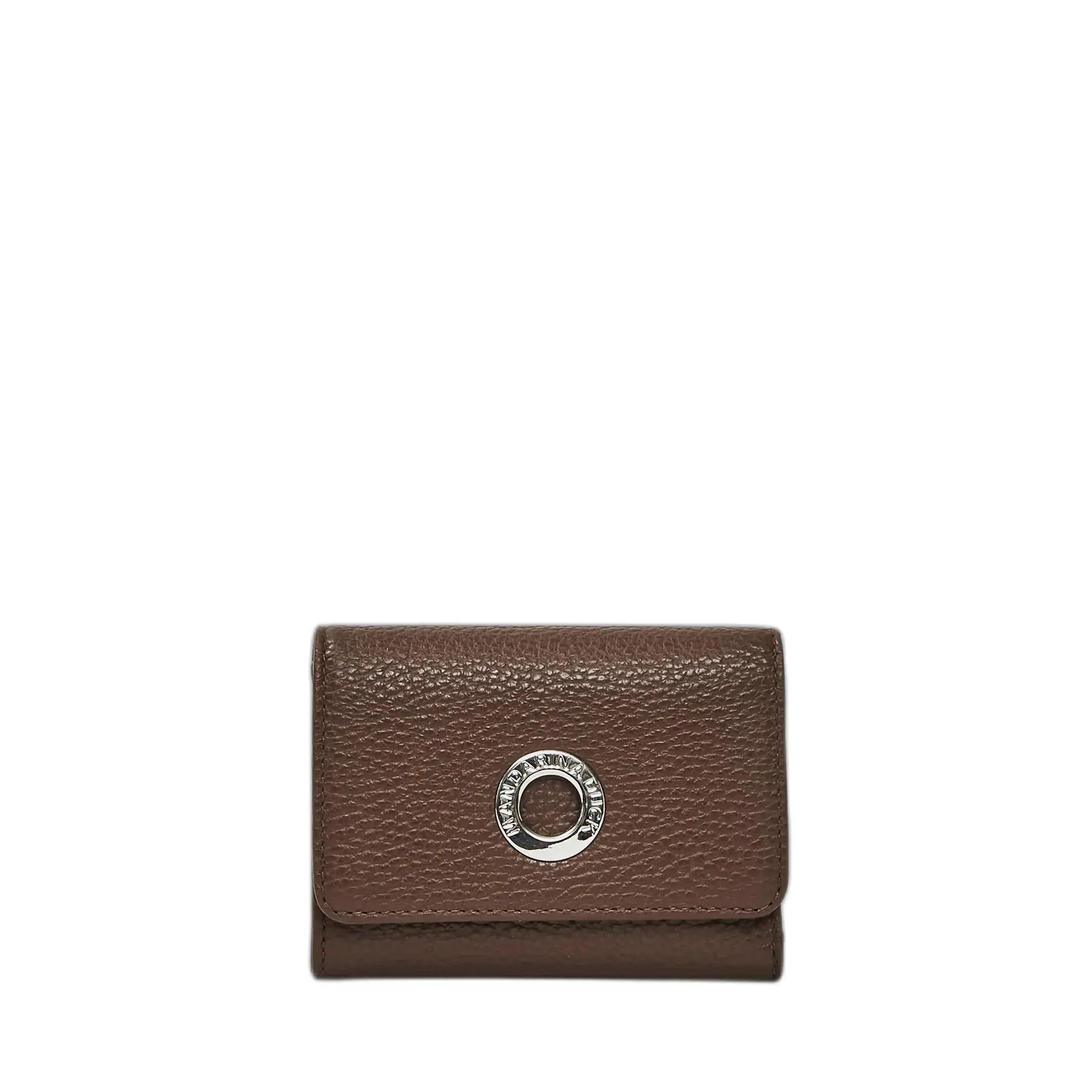 Mandarina Duck Women's Marron Hot-Stamped Logo Wallet For