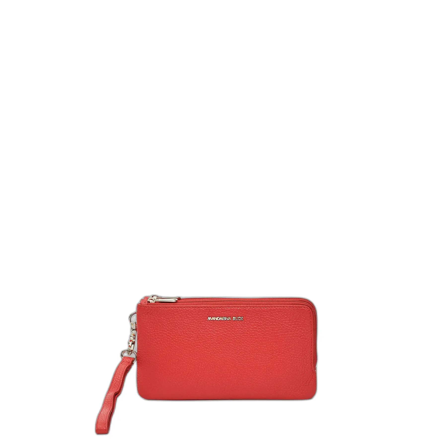 Mandarina Duck Women's Rouge ’S Leather Double Compartment Purse