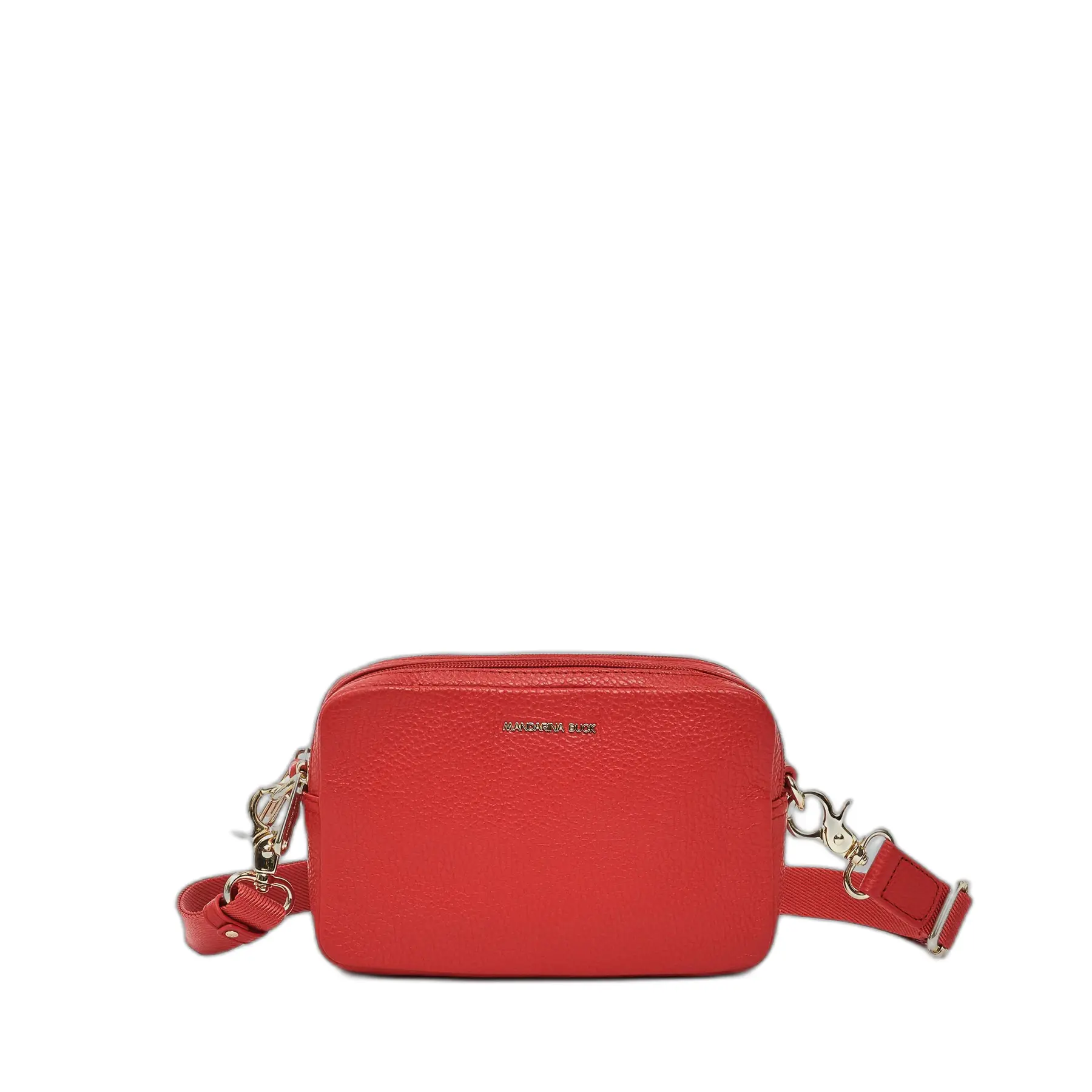 Mandarina Duck Unisex Rouge Double Compartment Shoulder Bag Mellow