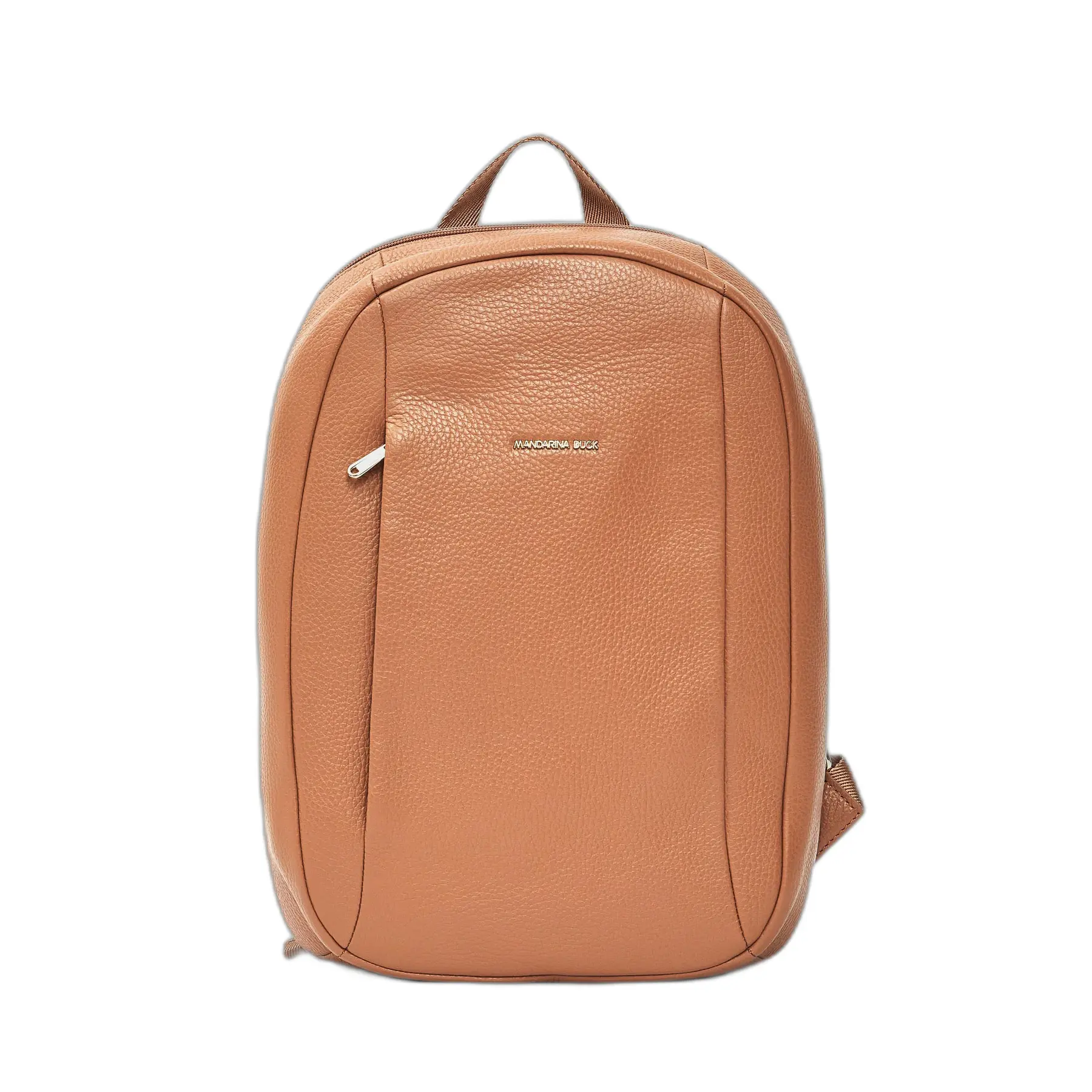 Mandarina Duck Unisex Marron Soft Leather Backpack