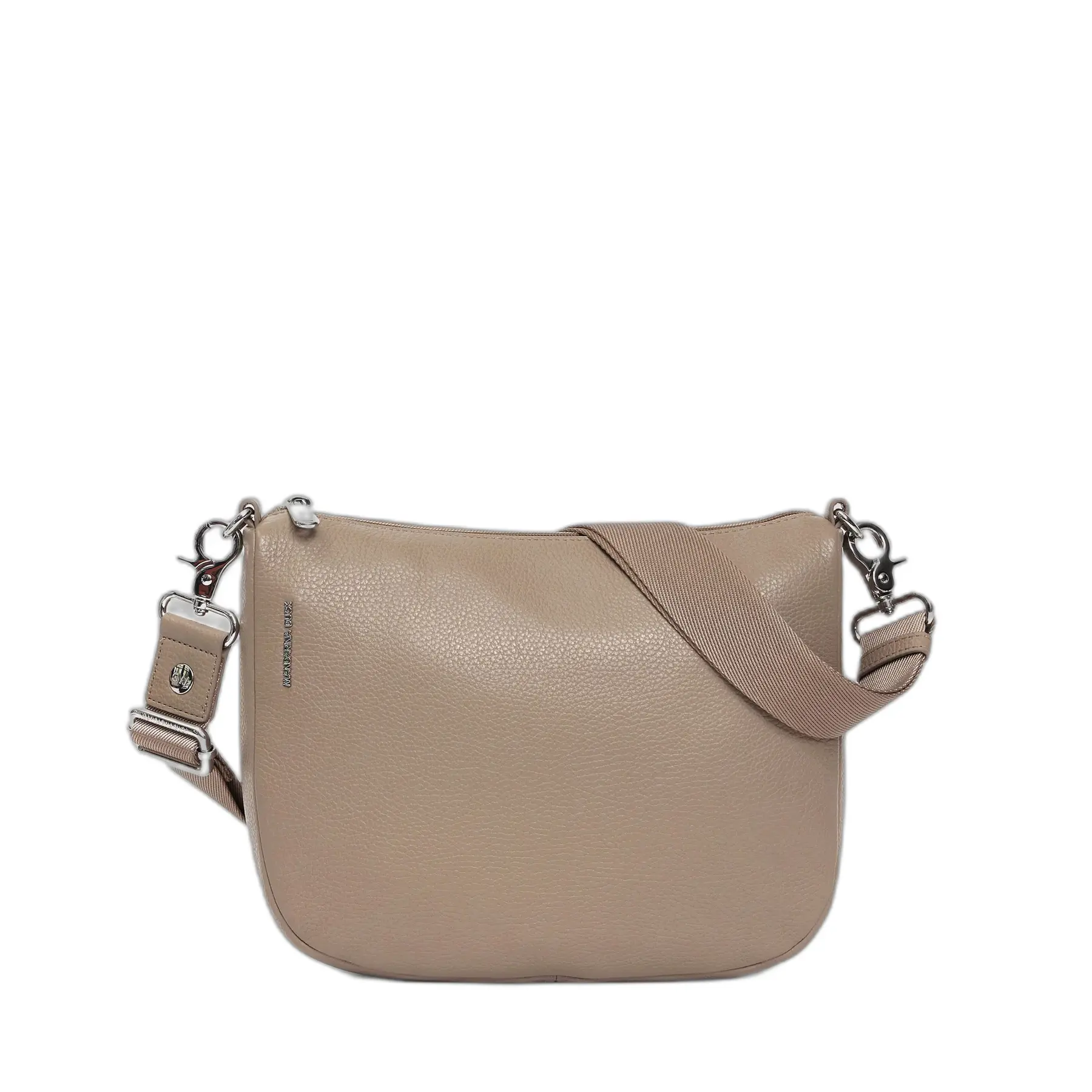 Mandarina Duck Unisex Beige Shoulder Bag Hobo Mellow