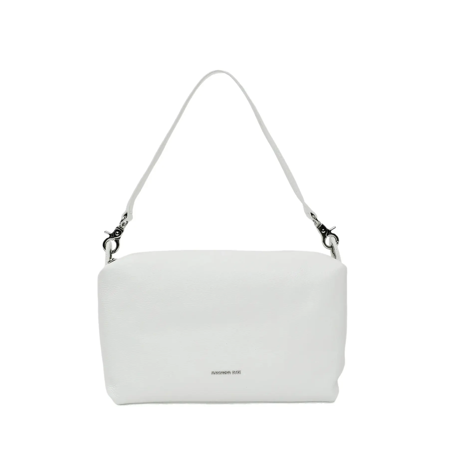 Mandarina Duck Women's Blanc Leather Handbag Mellow