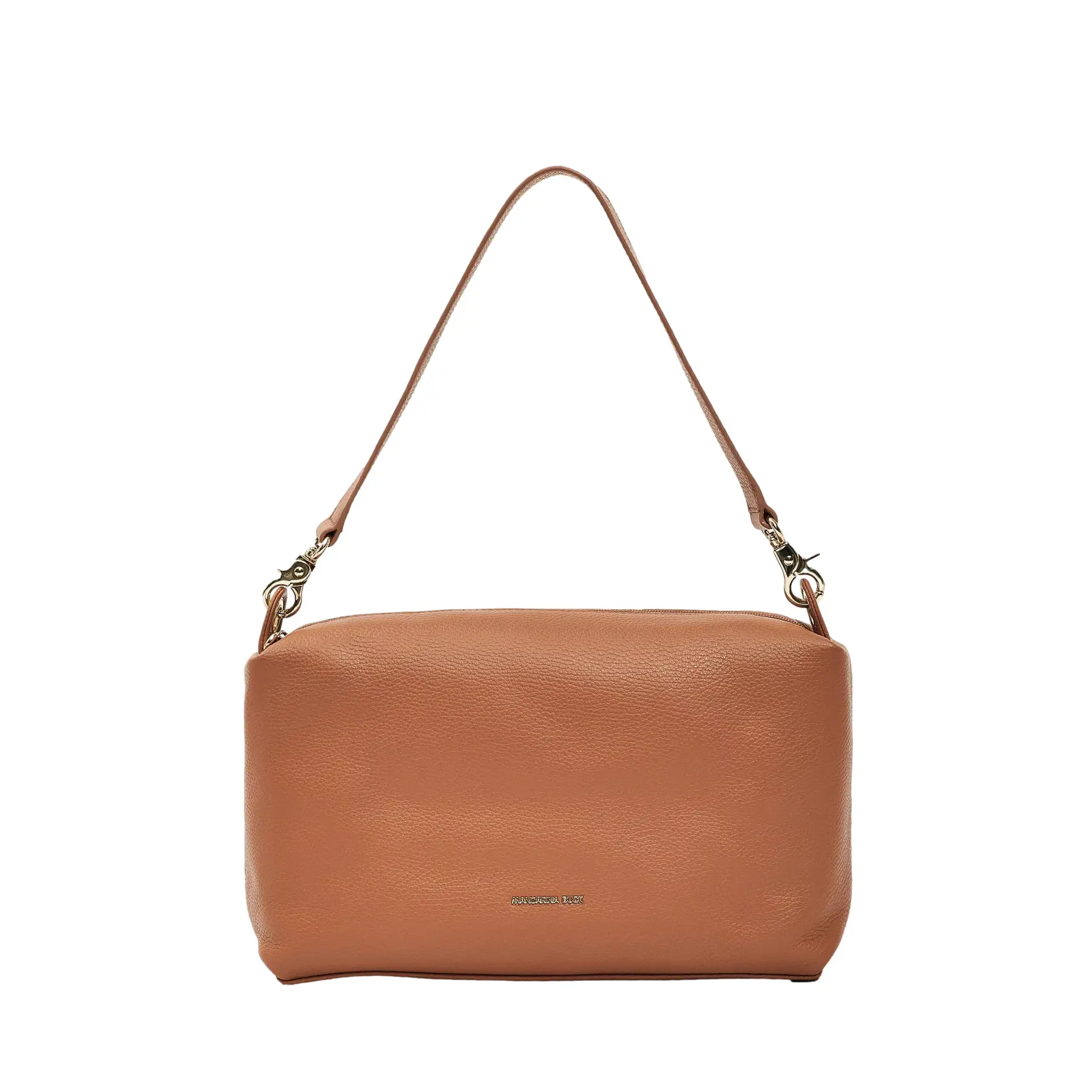 Mandarina Duck Women's Marron Leather Handbag Mellow