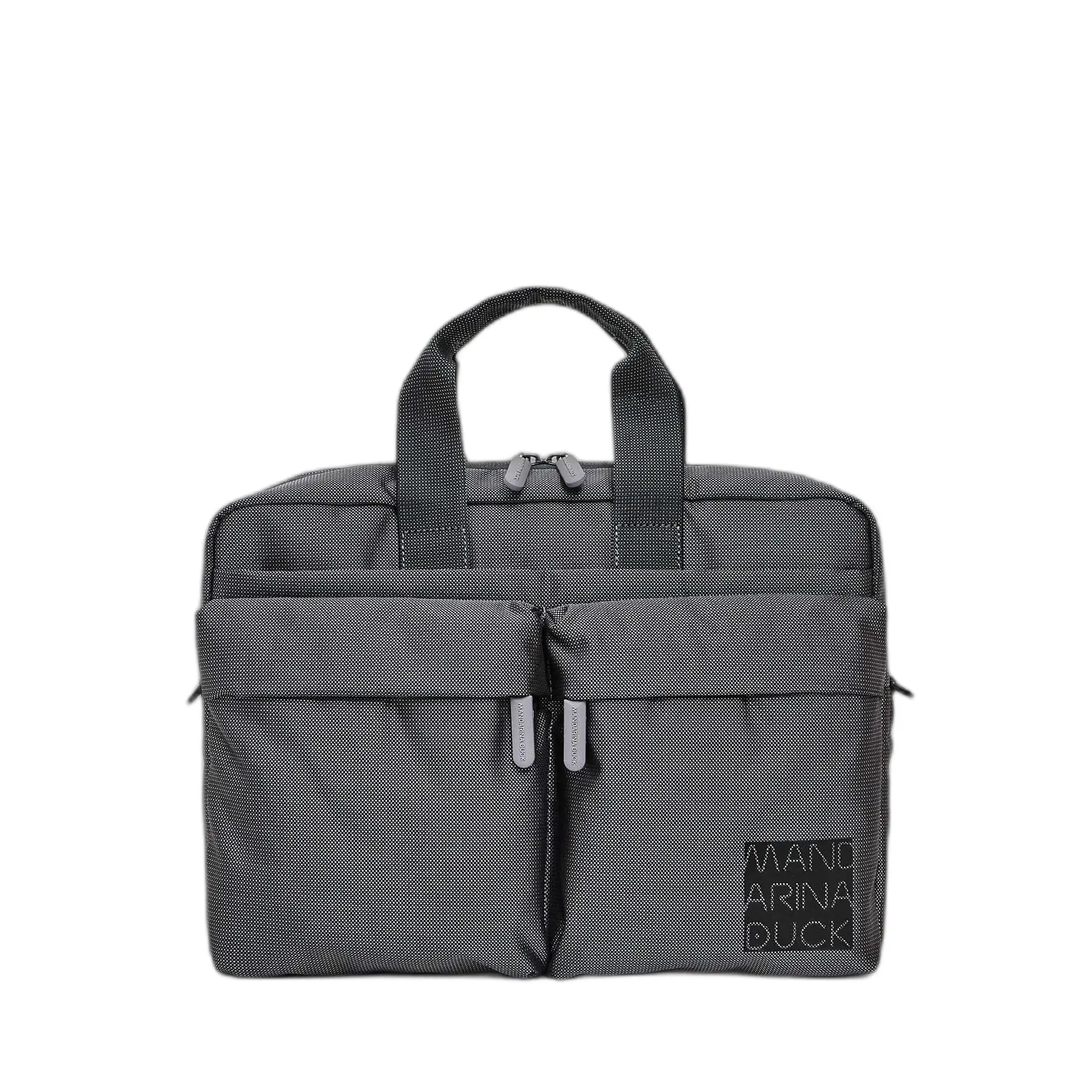Mandarina Duck Unisex Gris Briefcase District Messenger