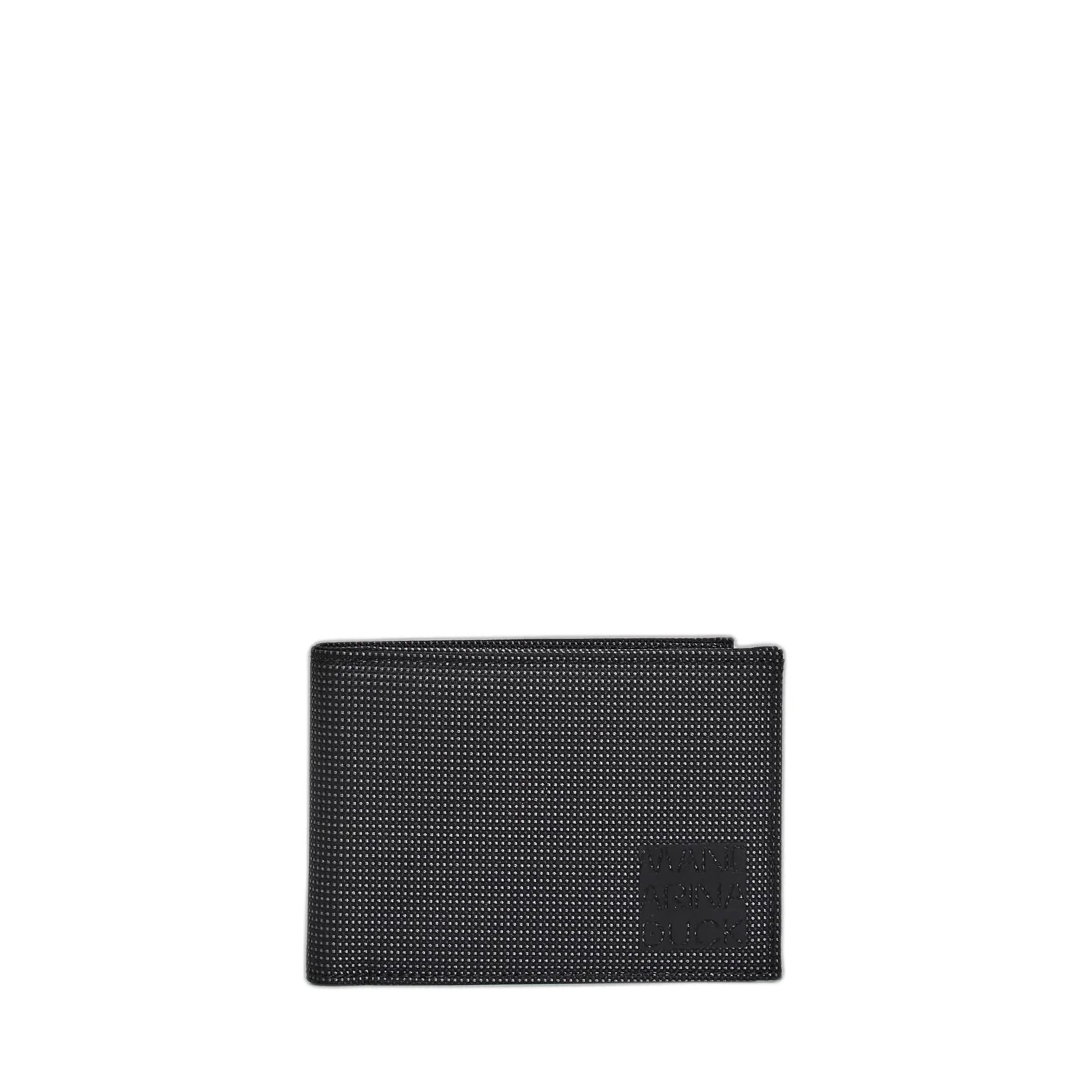 Mandarina Duck Unisex Noir Polyester Wallet With Coin Purse District