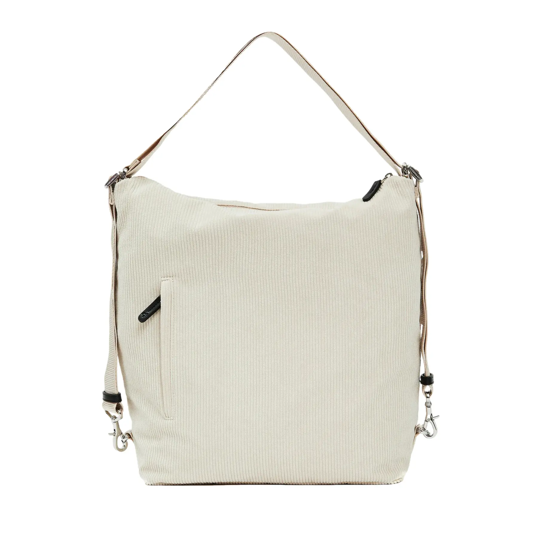 Mandarina Duck Unisex Beige Handbag Hobo