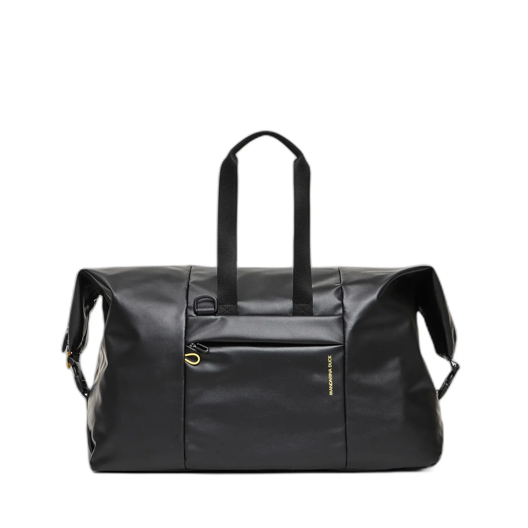 Mandarina Duck Unisex Noir Duffle Bag Eco Coated M