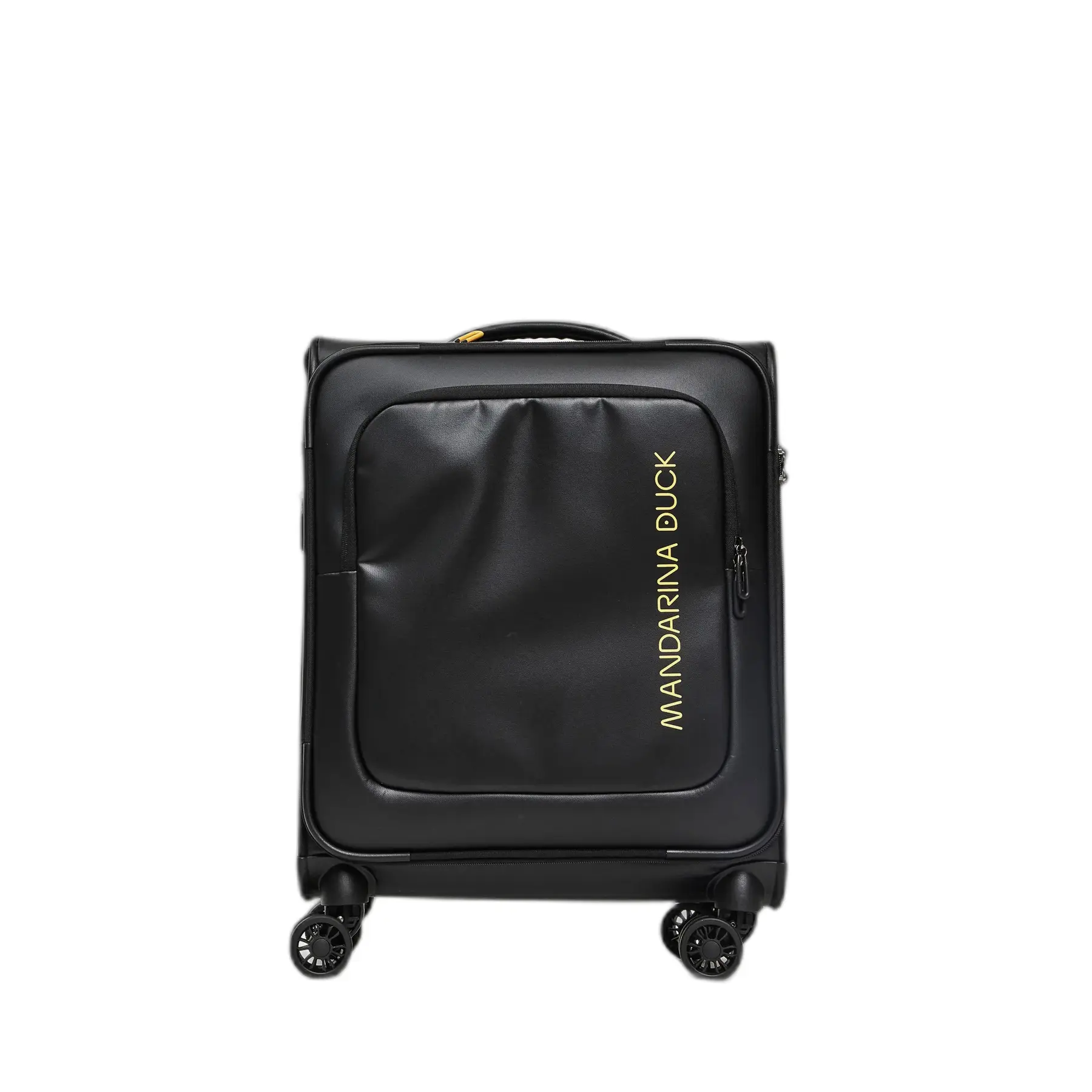 Mandarina Duck Unisex Noir Soft Trolley Bag Eco Coated