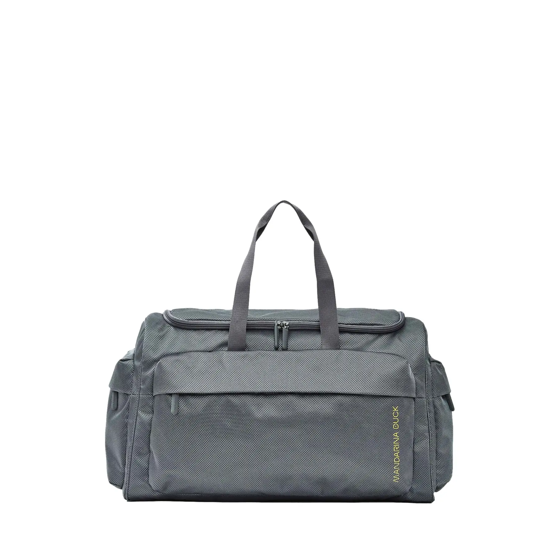 Mandarina Duck Unisex Gris Duffle Bag Zephyr