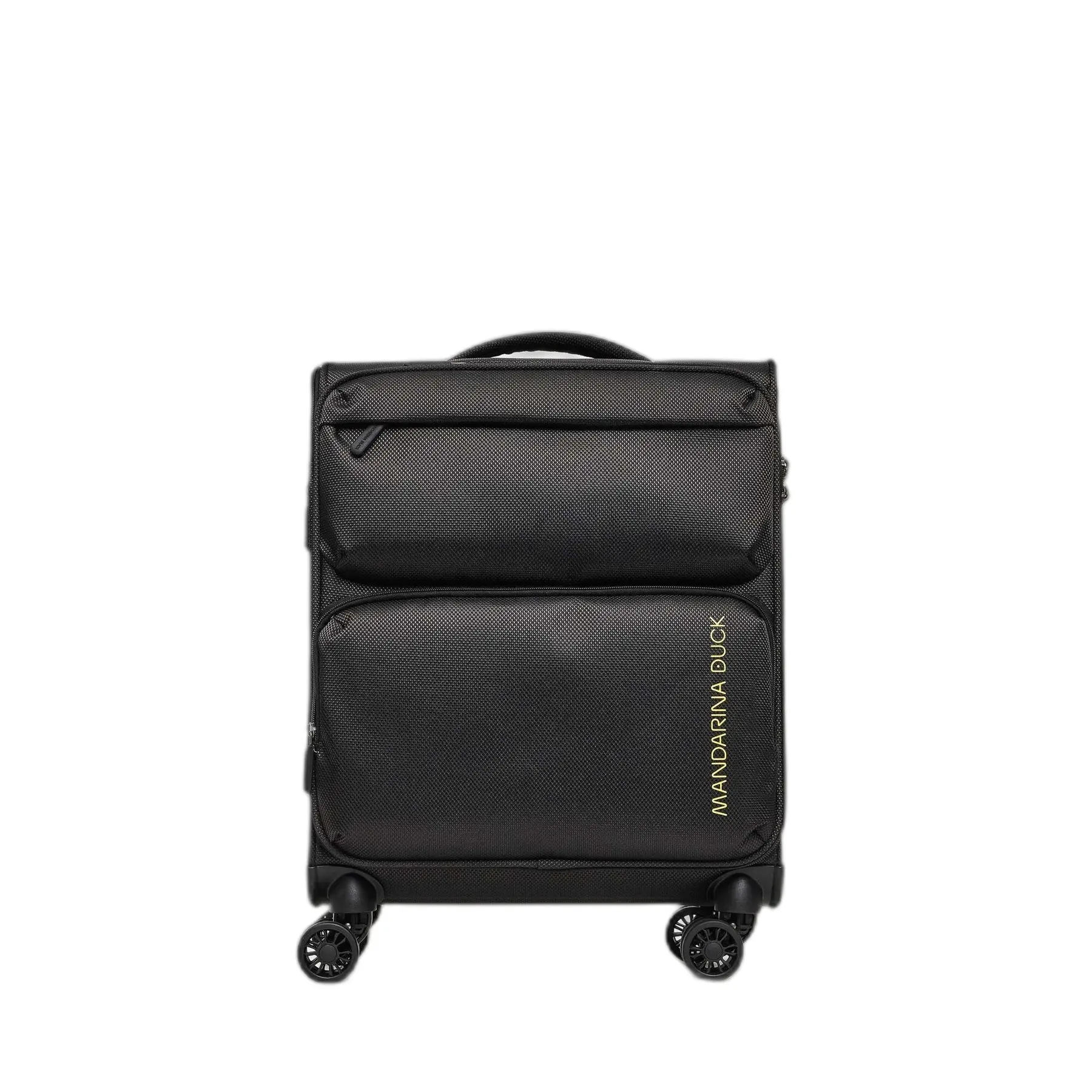 Mandarina Duck Unisex Noir Soft Trolley Bag Zephyr