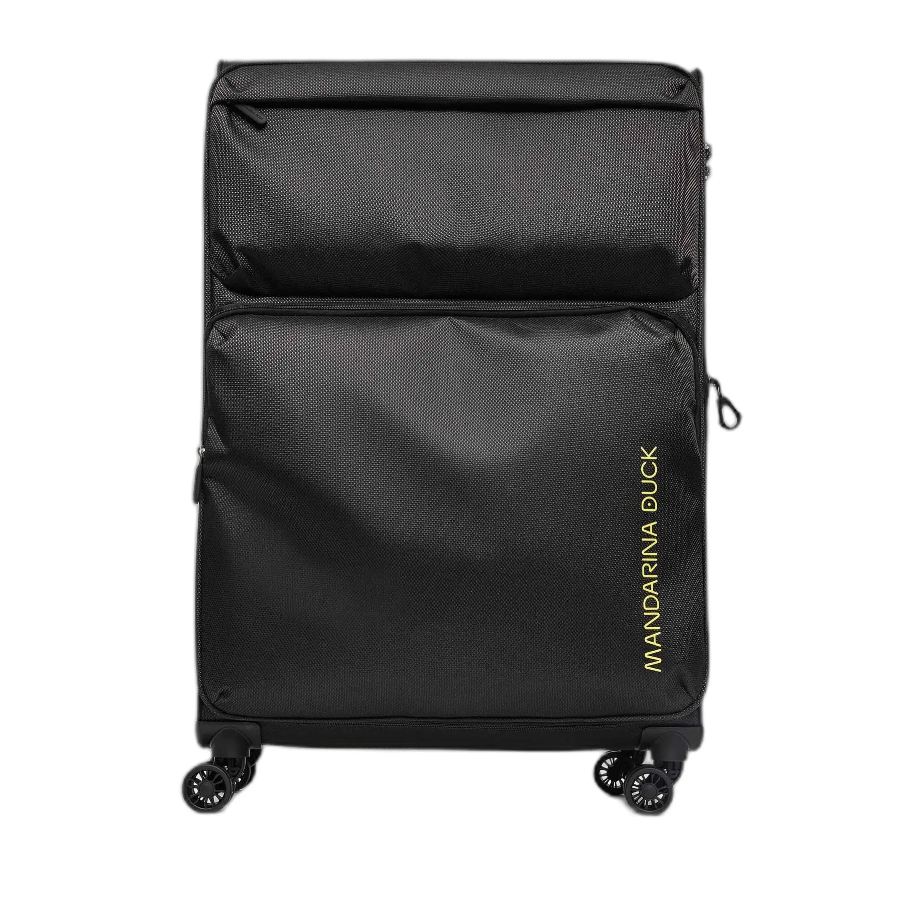 Mandarina Duck Unisex Noir Extra-Large Expandable Trolley Bag Zephyr