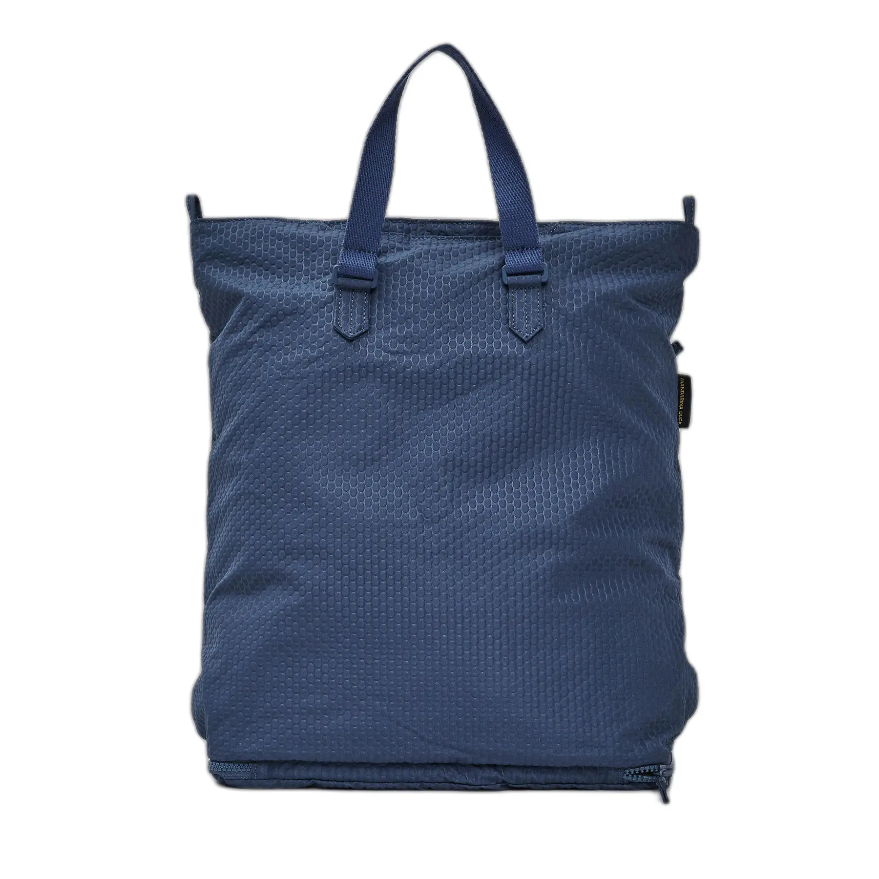 Mandarina Duck Unisex Bleu Tote Bag Revival 2.0