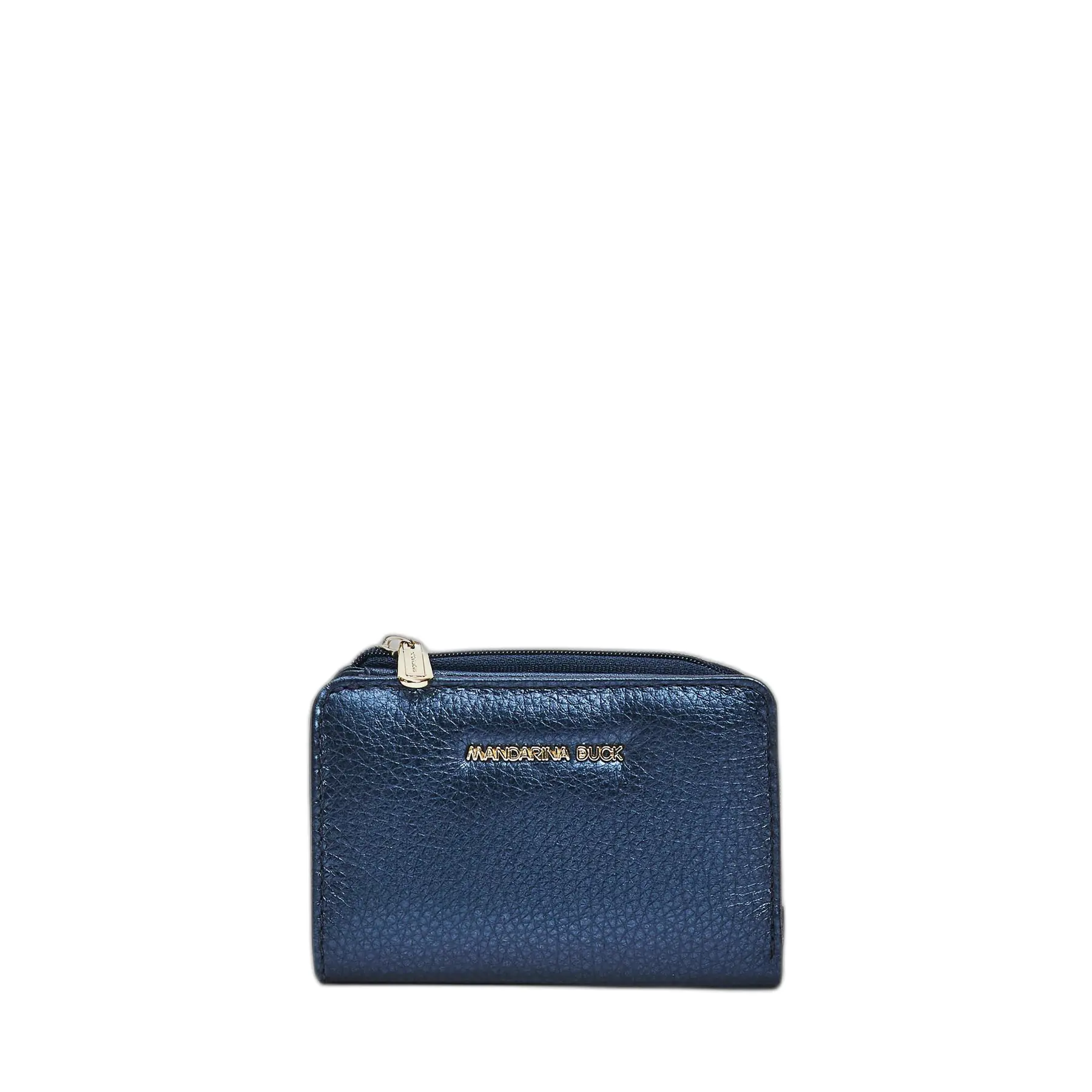 Mandarina Duck Women's Bleu Calfskin Wallet