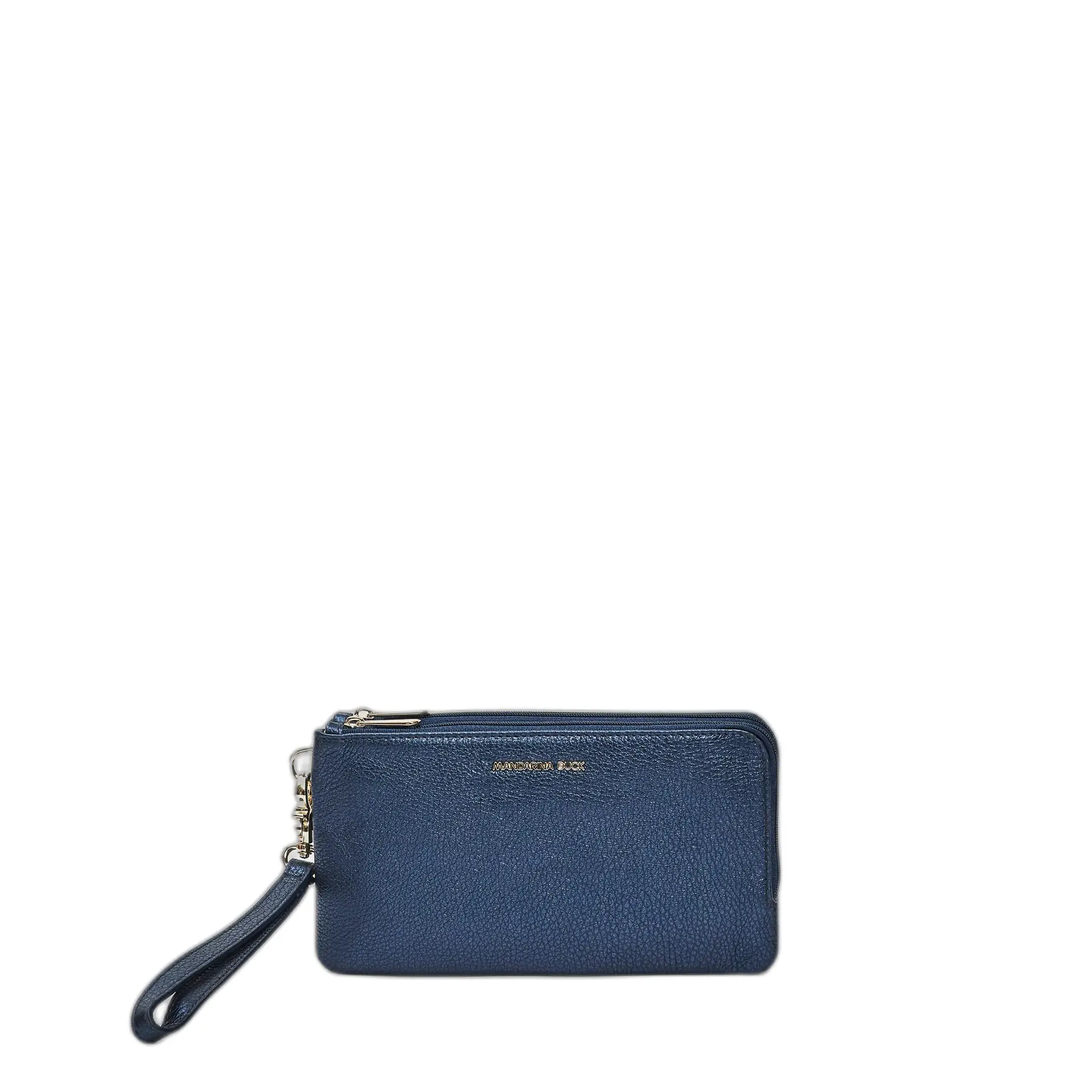 Mandarina Duck Unisex Bleu Leather Wallet