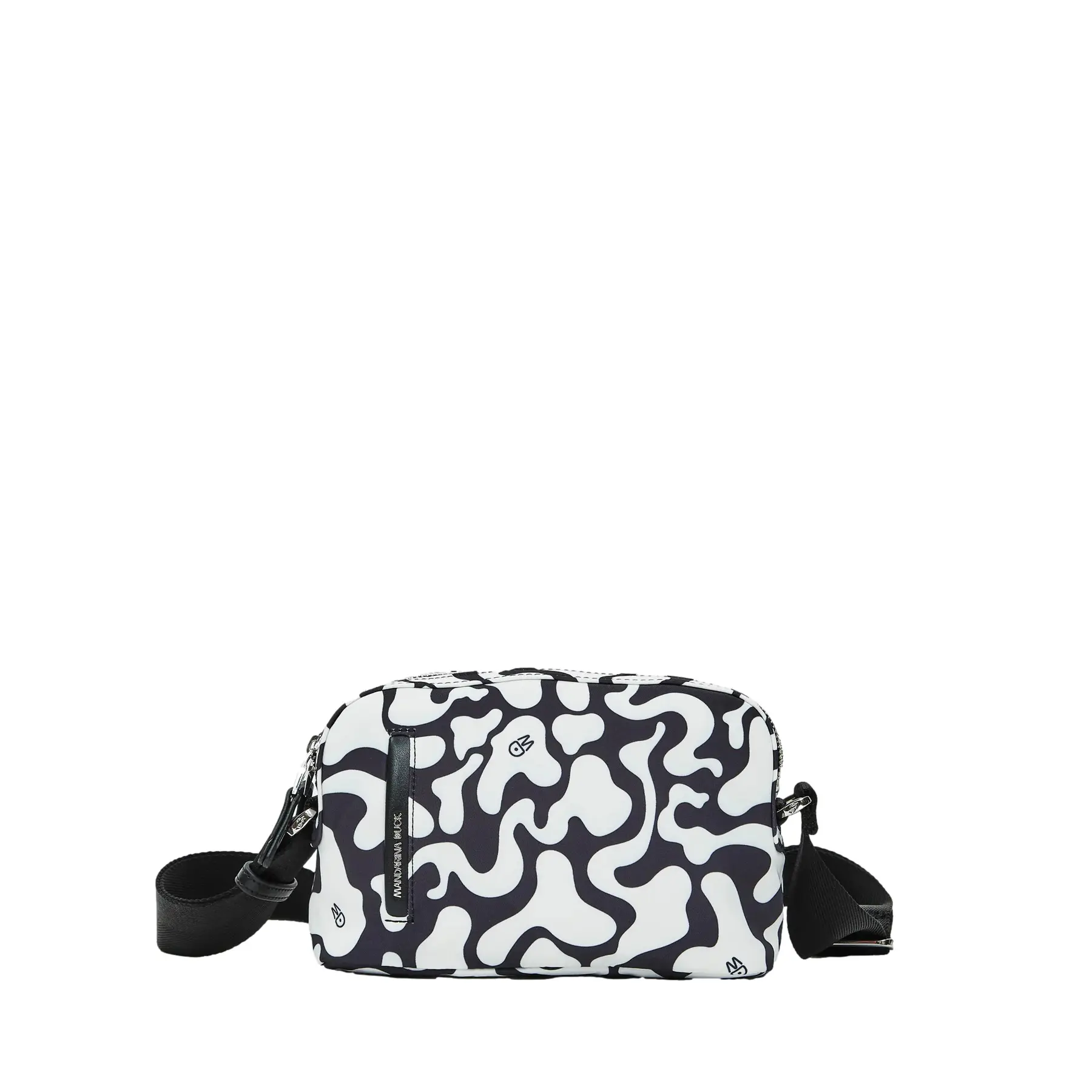 Mandarina Duck Unisex Gris Shoulder Bag Hunter Moire