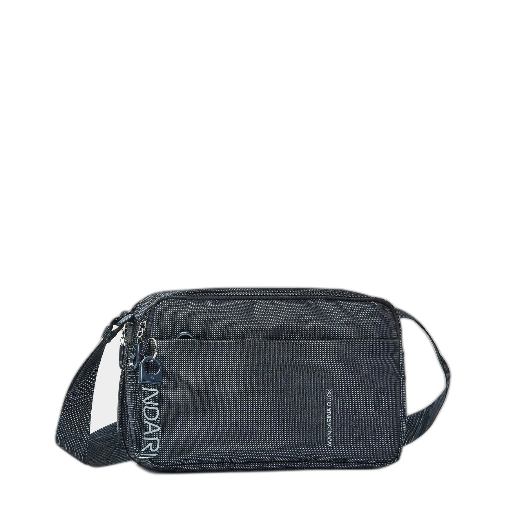 Double Zipper Expandable Shoulder Bag Mandarina Duck MD20