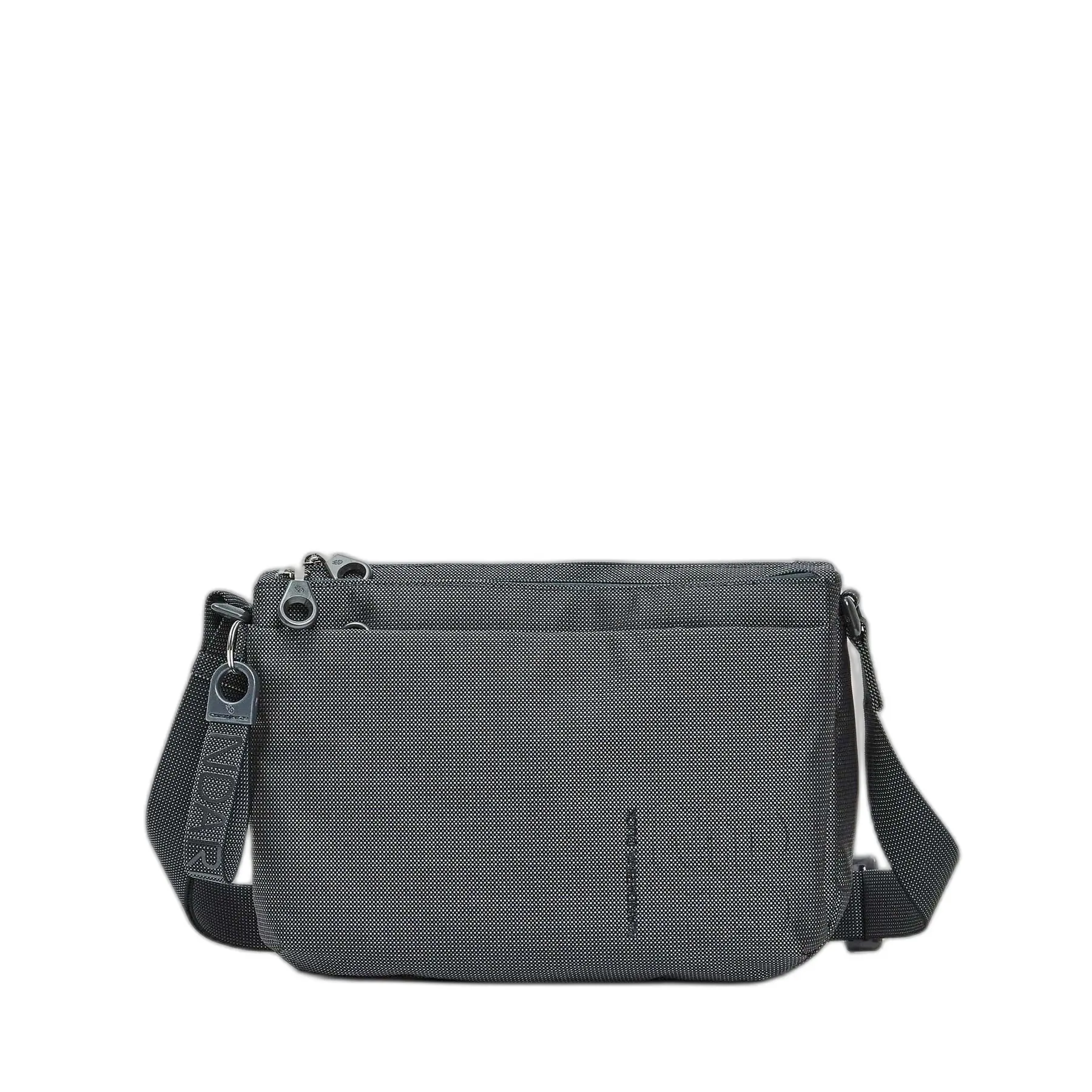 Mandarina Duck Unisex Gris Triple Pouch Shoulder Bag Md20