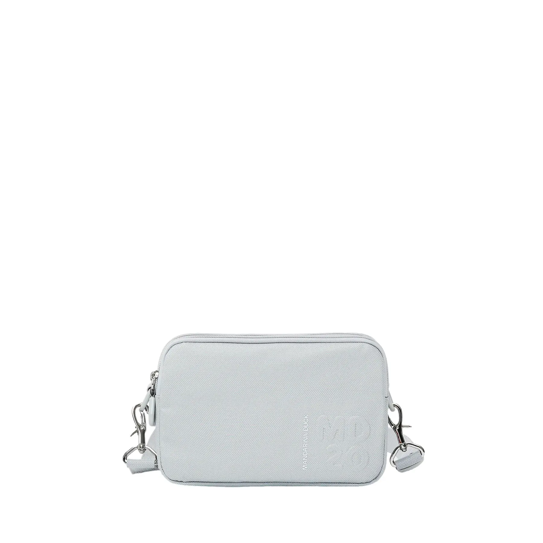 Mandarina Duck Unisex Beige Double Compartment Shoulder Bag Md20