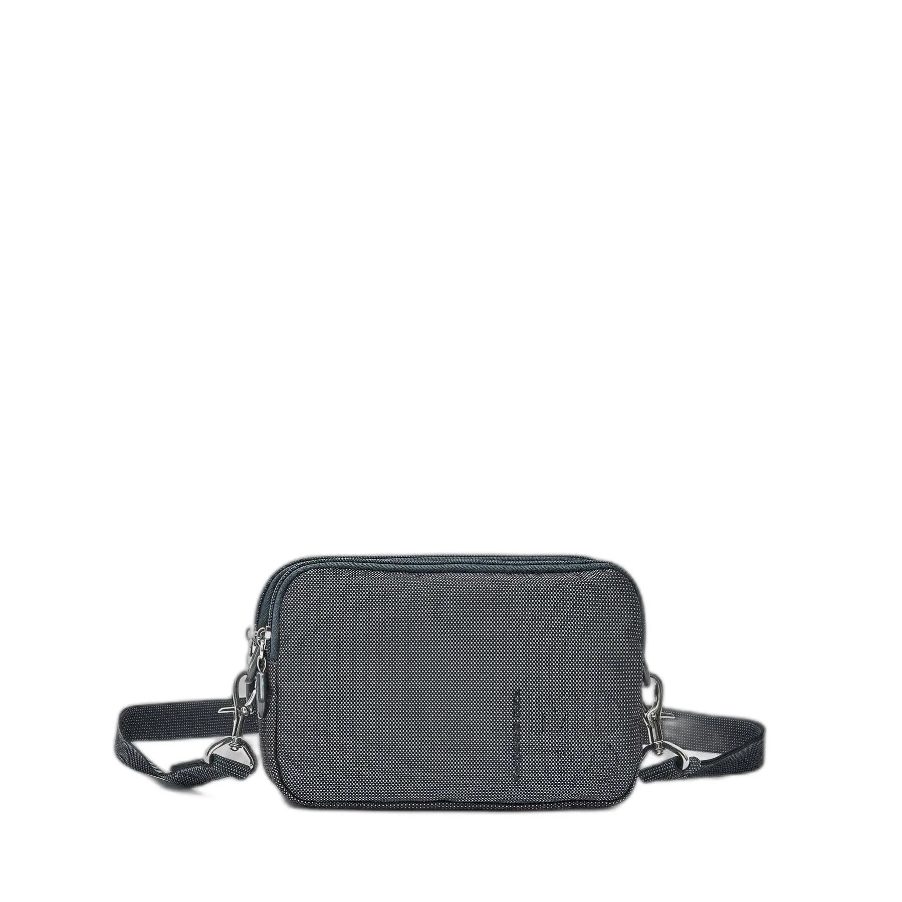 Mandarina Duck Unisex Gris Double Compartment Shoulder Bag Md20