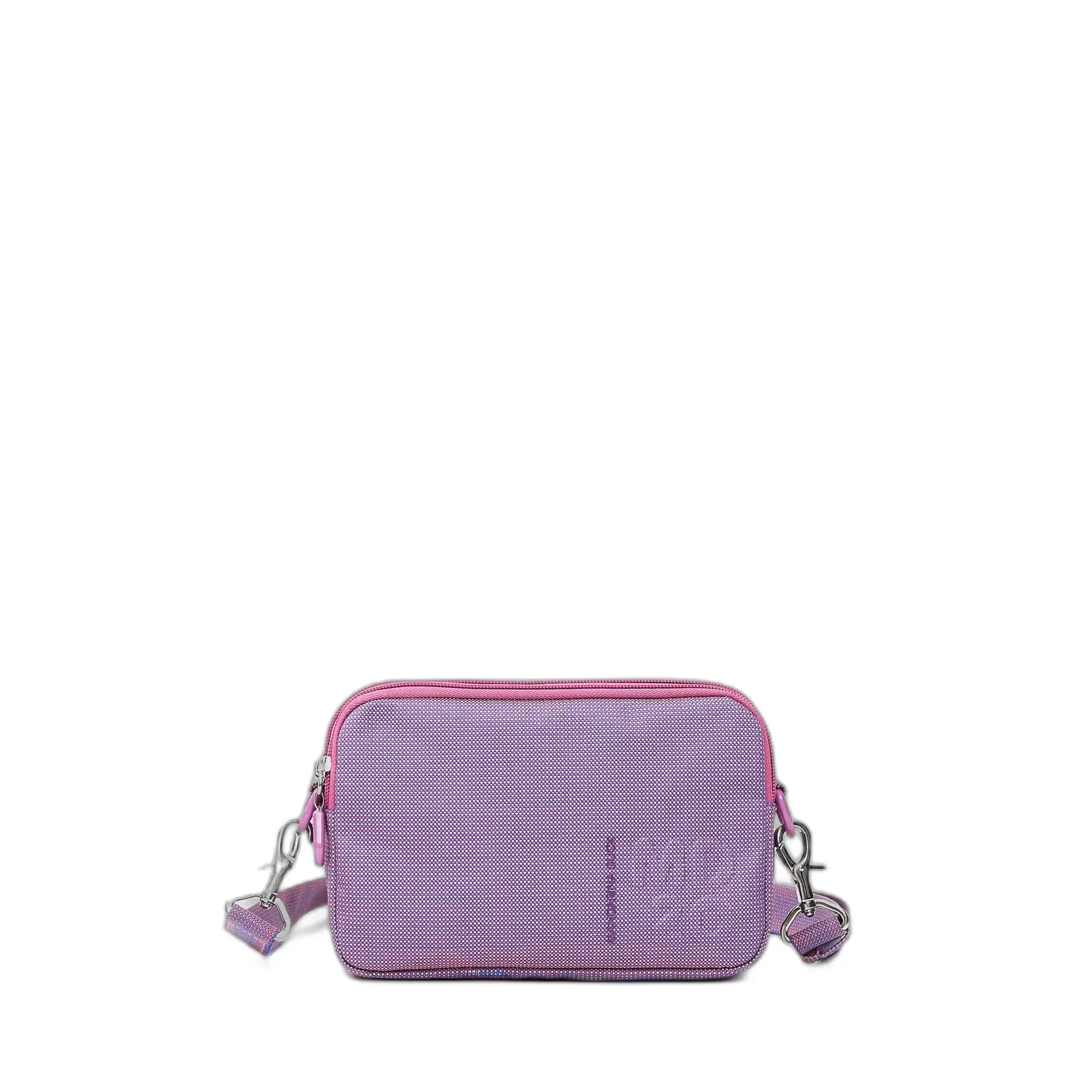 Mandarina Duck Unisex Violet Double Compartment Shoulder Bag Md20
