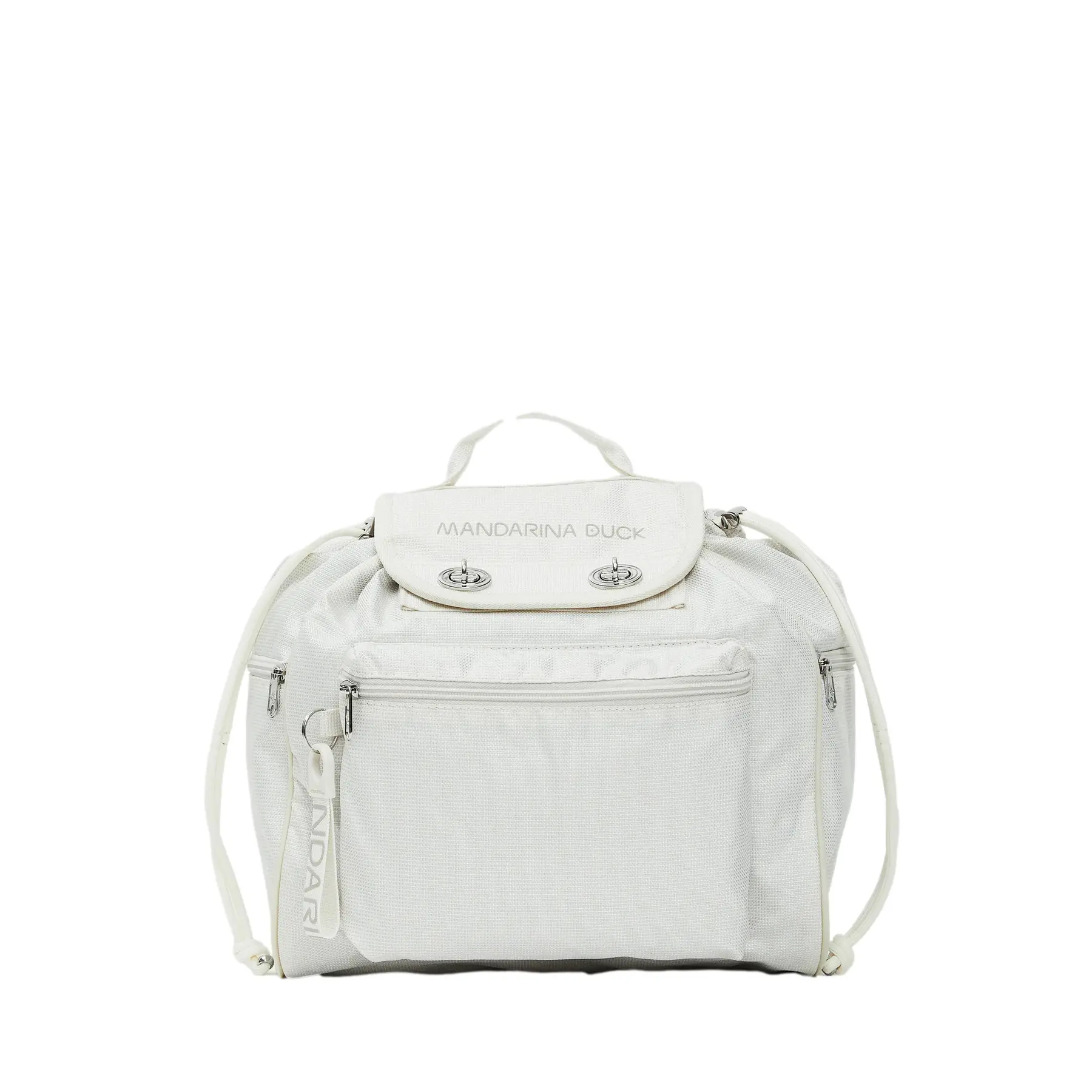 Mandarina Duck Unisex Blanc Backpack Md20 Utility