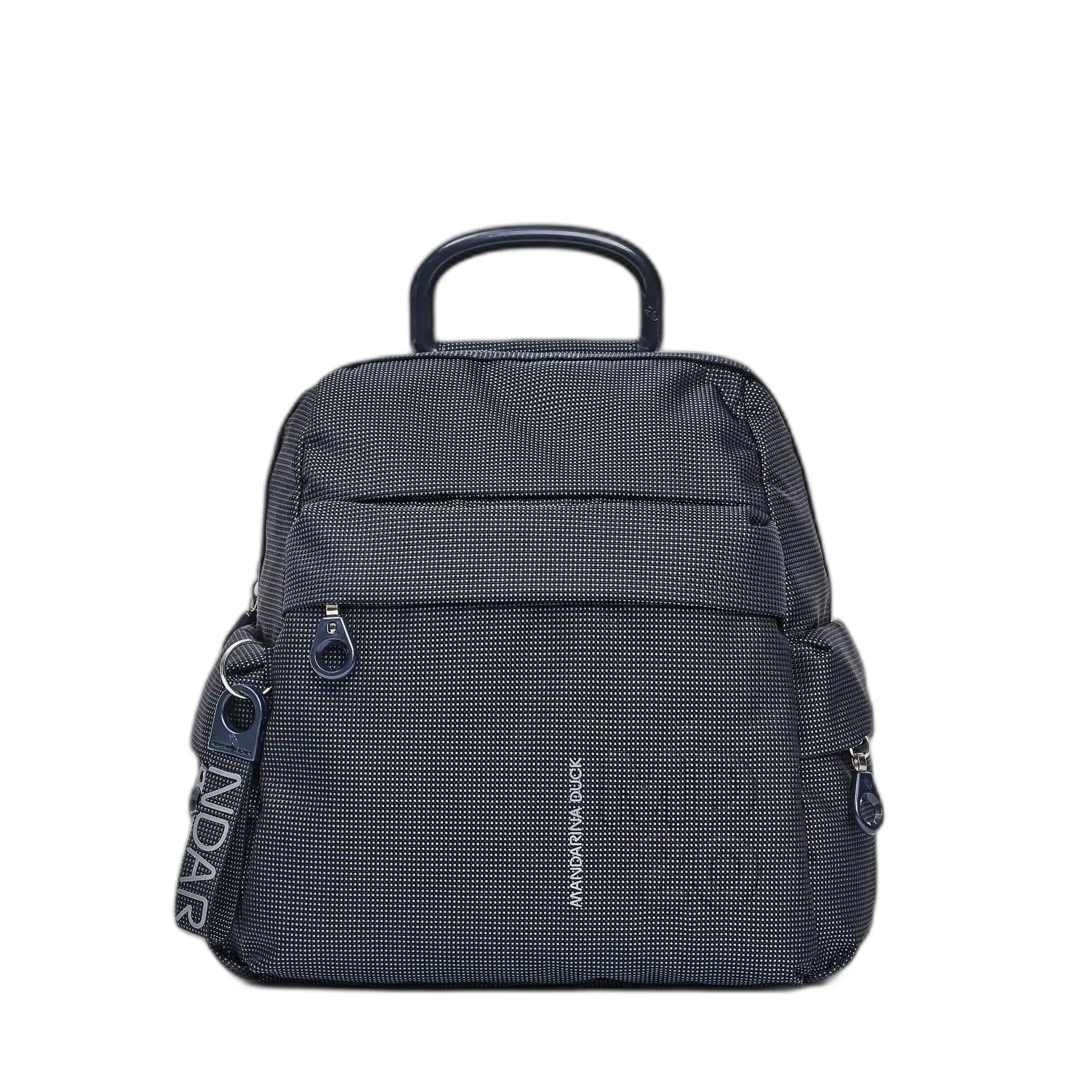 Mandarina Duck Unisex Bleu Laptop Backpack With Handle And Straps Md20