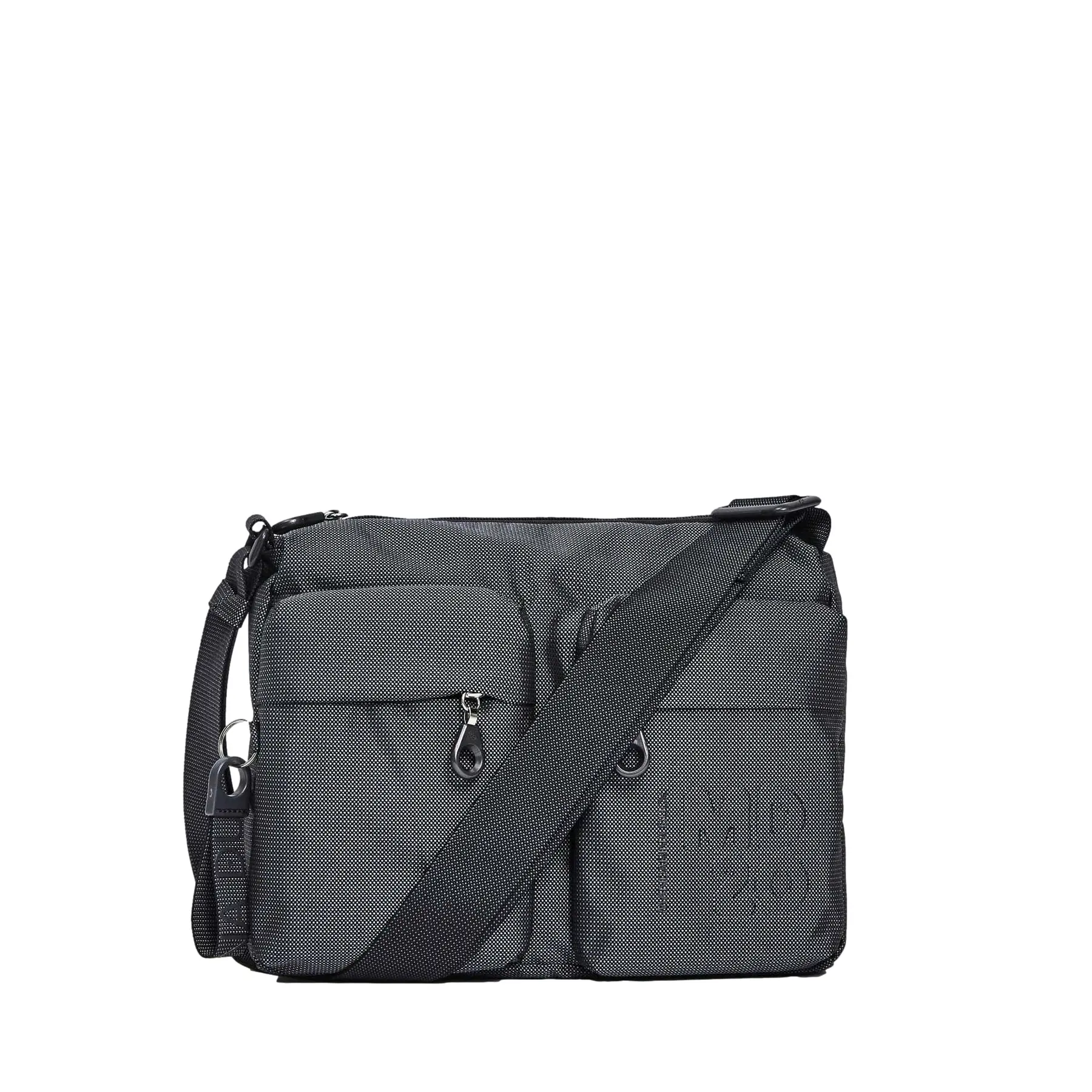 Mandarina Duck Unisex Gris Shoulder Bag Md20 Medium