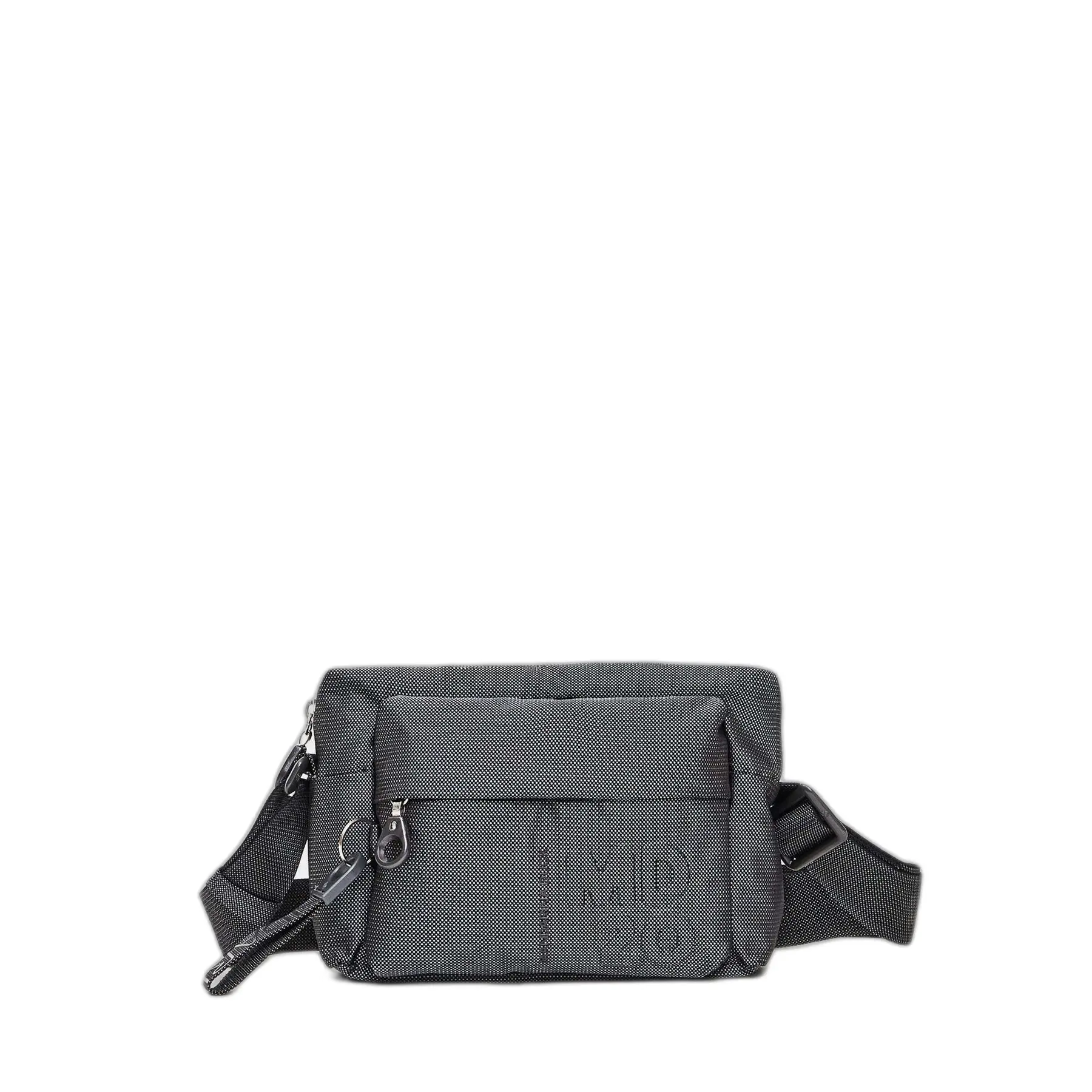 Mandarina Duck Unisex Gris Shoulder Bag With Front Pocket Md20