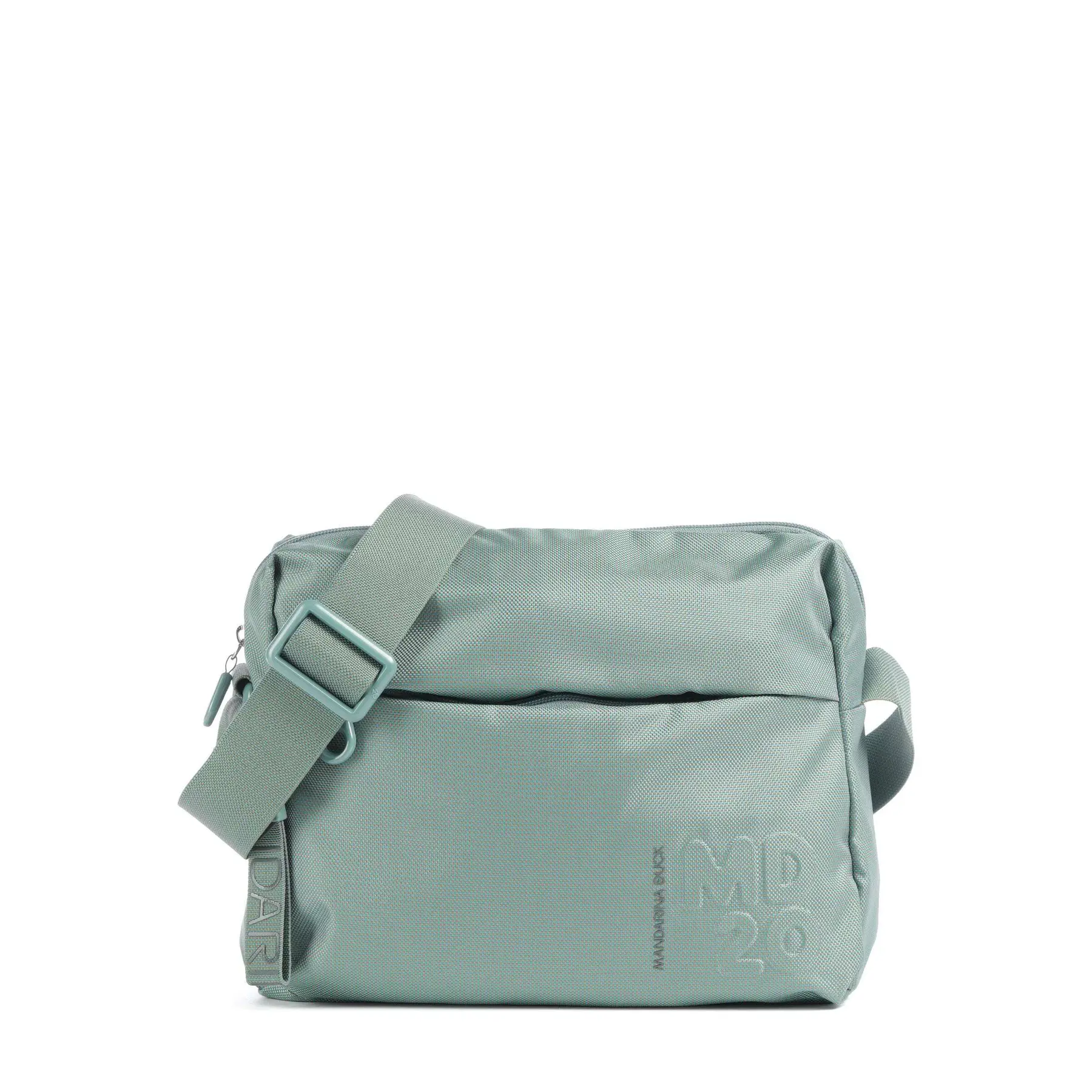 Mandarina Duck Unisex Vert Medium Shoulder Bag With Front Pocket Md20