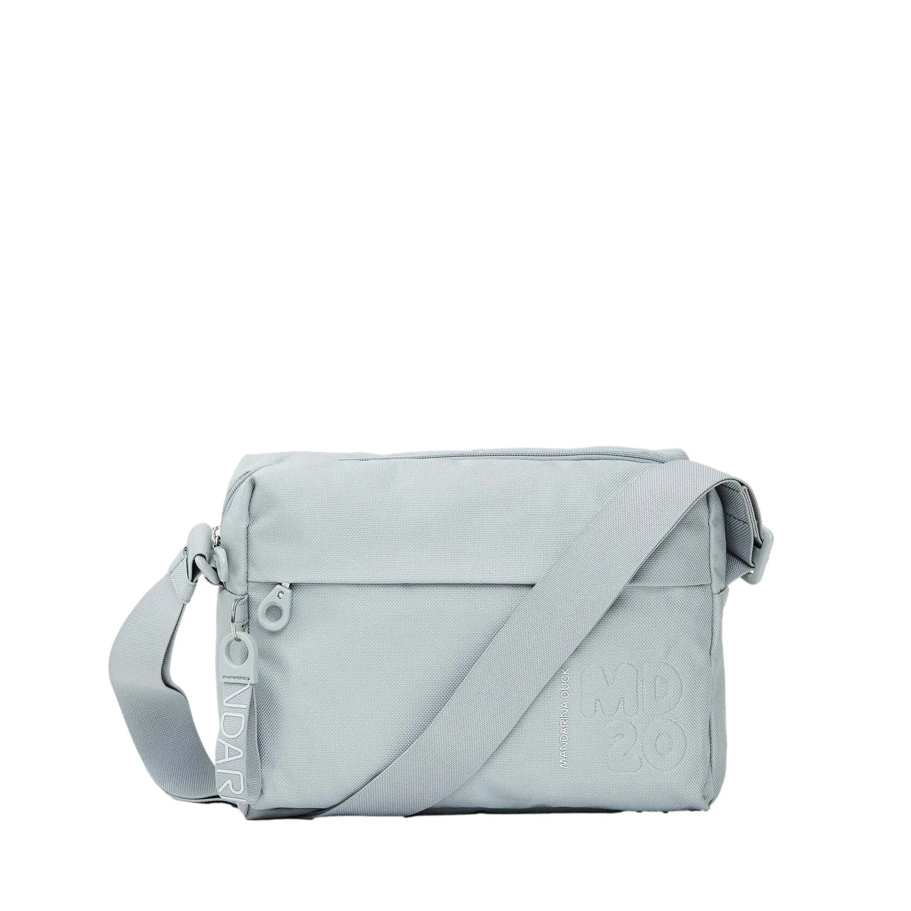 Mandarina Duck Unisex Gris Shoulder Bag With A Pocket Md20