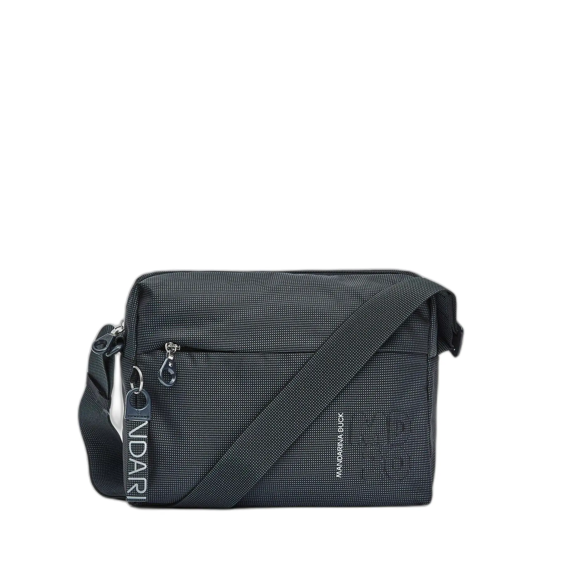 Mandarina Duck Unisex Bleu Shoulder Bag With A Pocket Md20