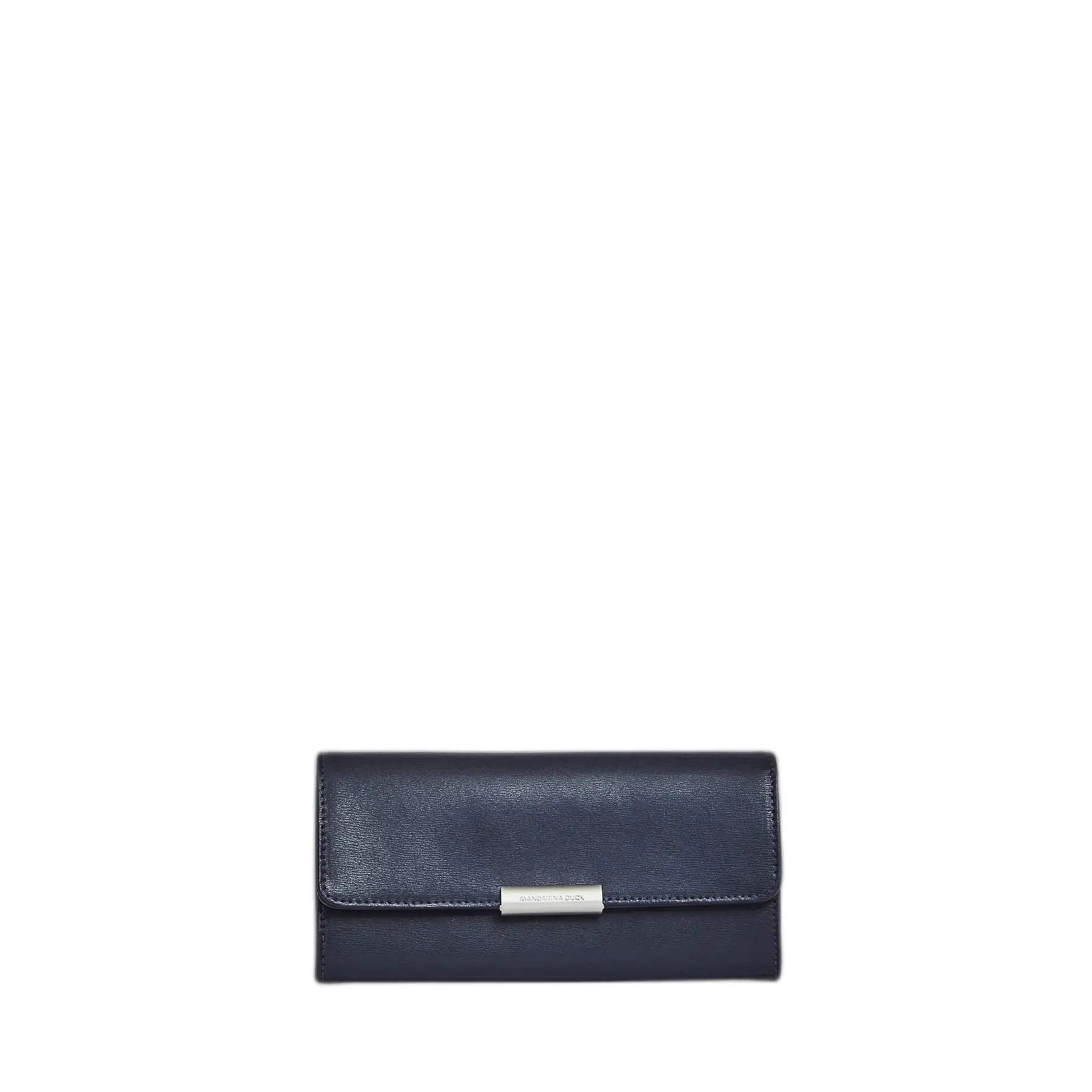 Mandarina Duck Women's Bleu Magnetic Button Wallet Hera 3,0