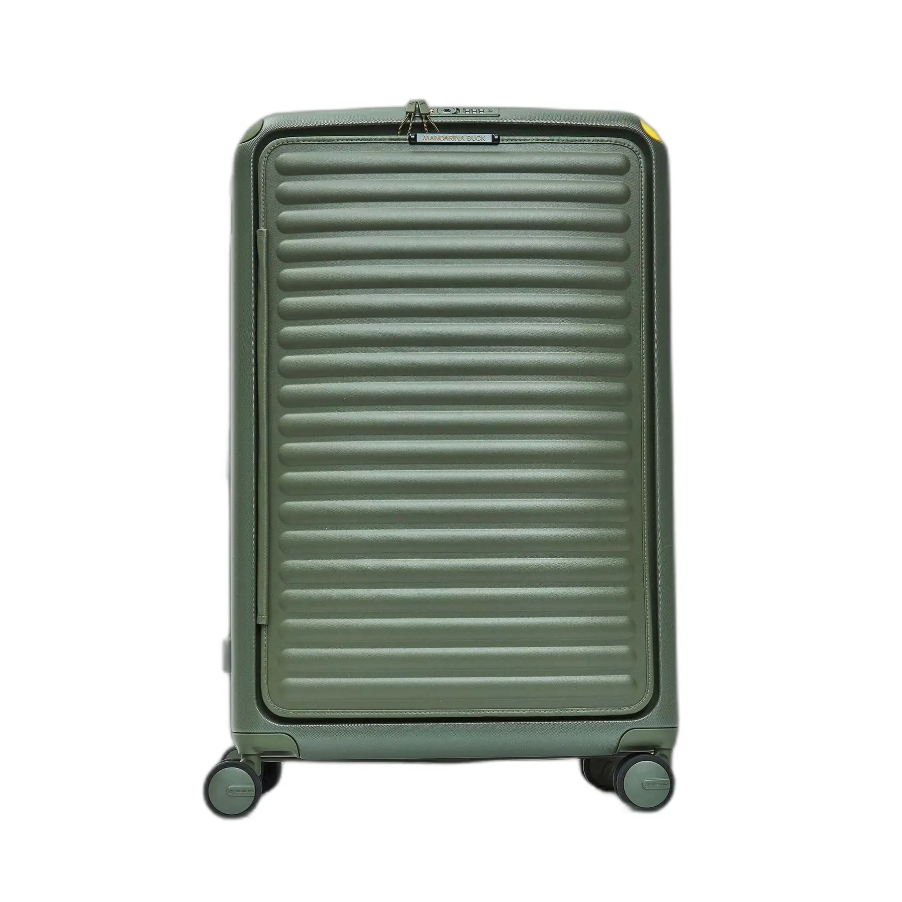 Mandarina Duck Unisex Vert Large Expandable Trolley Bag Smart Duck