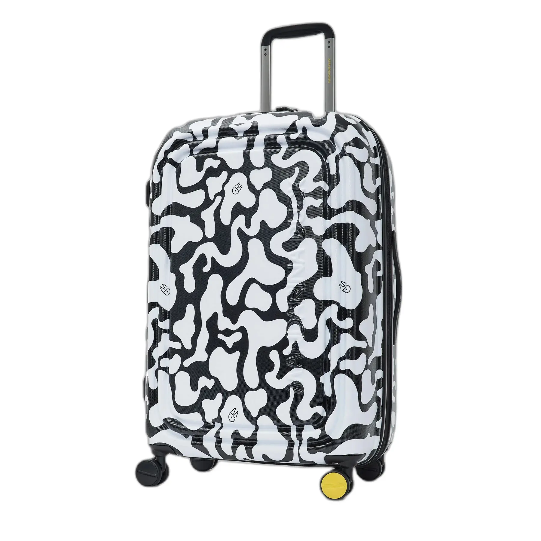 Mandarina Duck Unisex Blanc Medium Expandable Trolley Bag Logoduck + Moire