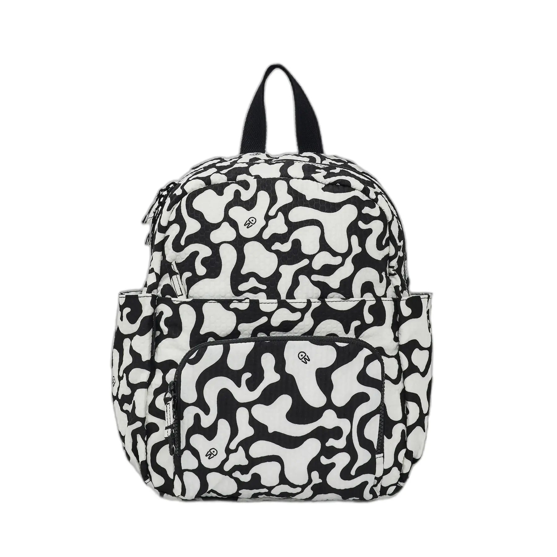 Mandarina Duck Unisex Noir Foldable Backpack Revival Moire
