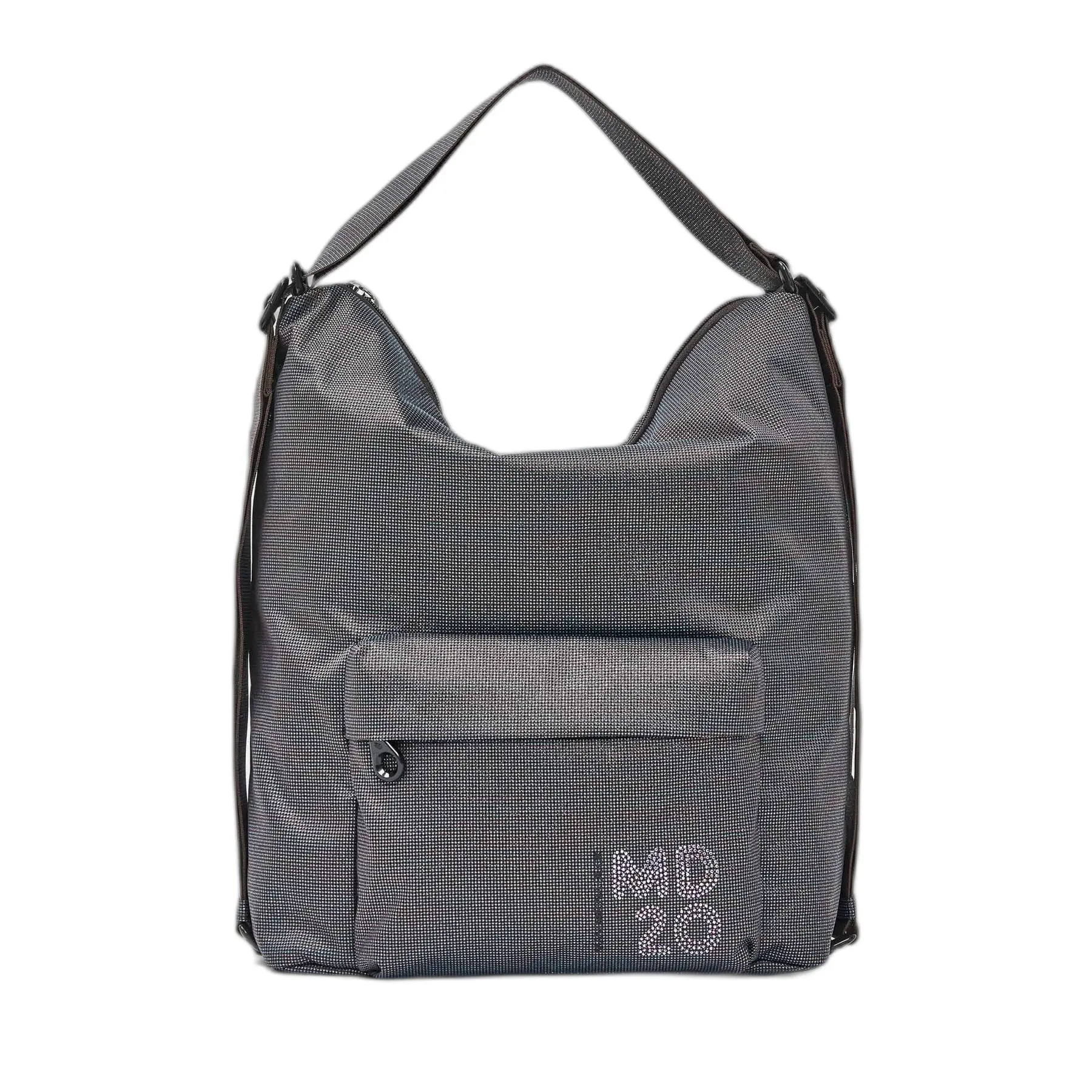 Mandarina Duck Unisex Gris Handbag Hobo Md20 Lux 2.0