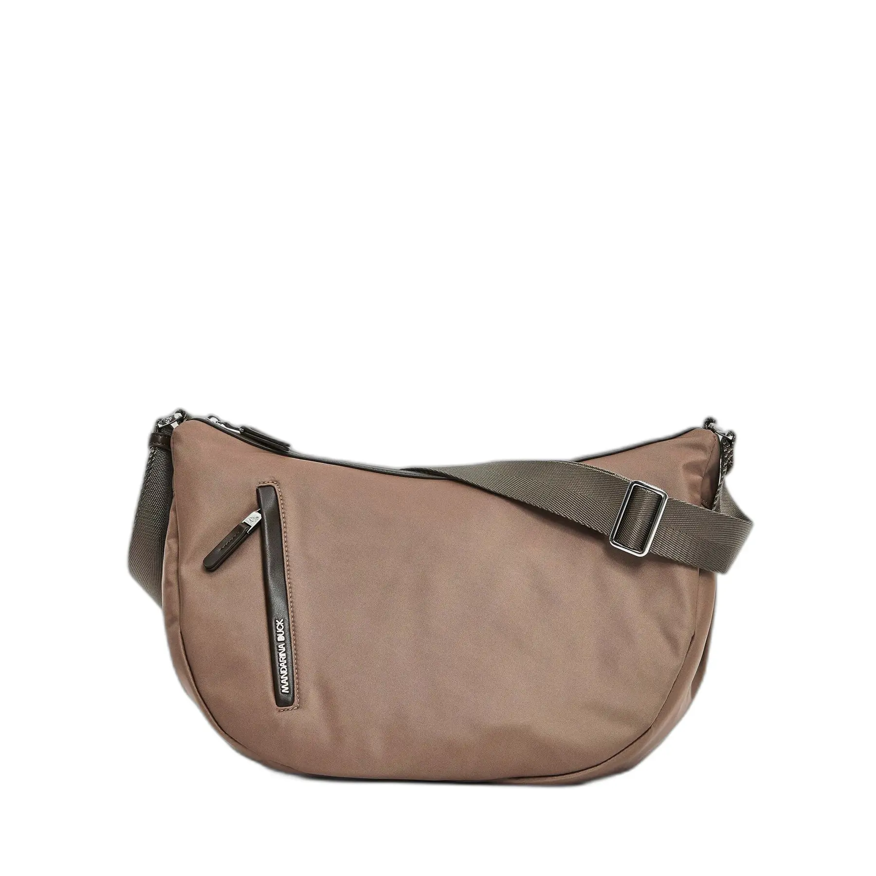 Mandarina Duck Unisex Marron Polyester Shoulder Bag Hobo Hunter