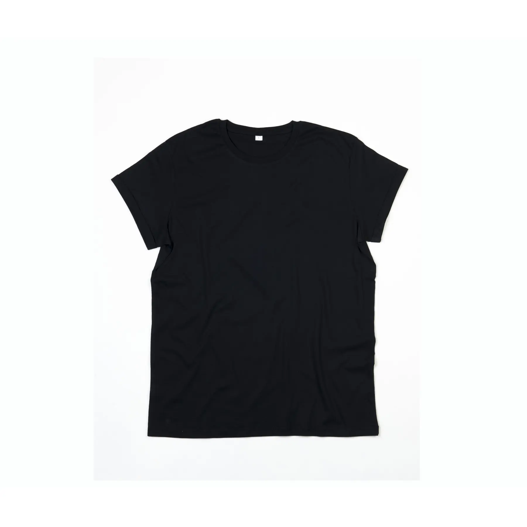 Image of T-Shirt Mit Aufgerollten Ärmeln Mantis
