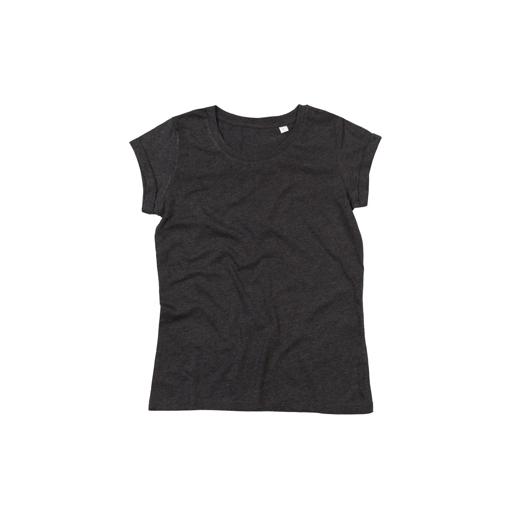 Mantis Women's Gris Rolled Sleeve T-Shirt