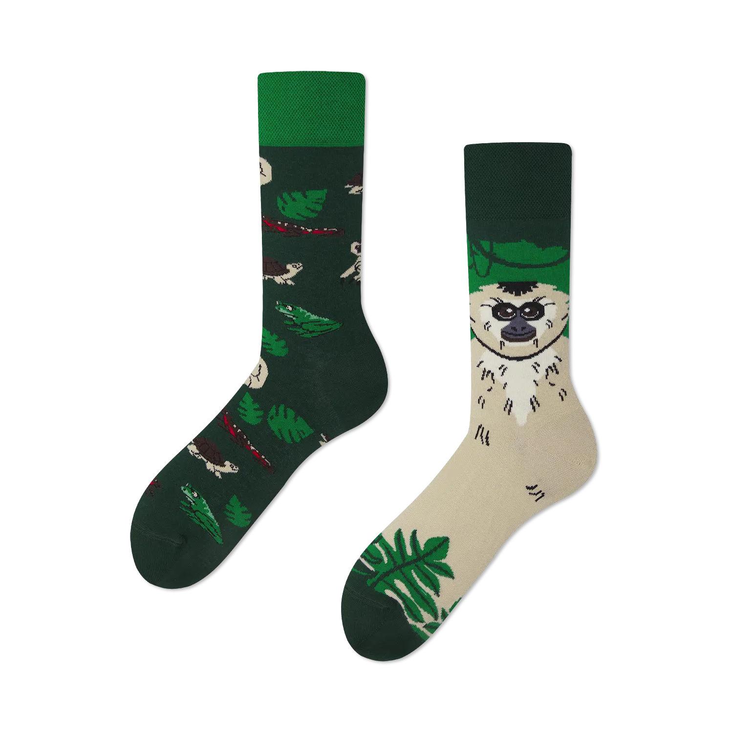 5904335707687 - Socken Giddy Gibbon