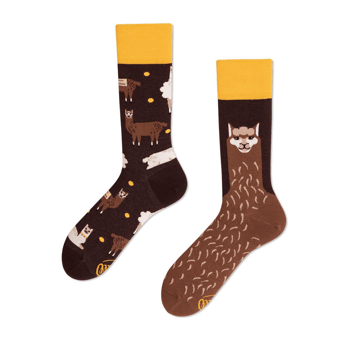 5902431264547 - Socken Fluffy Alpaca