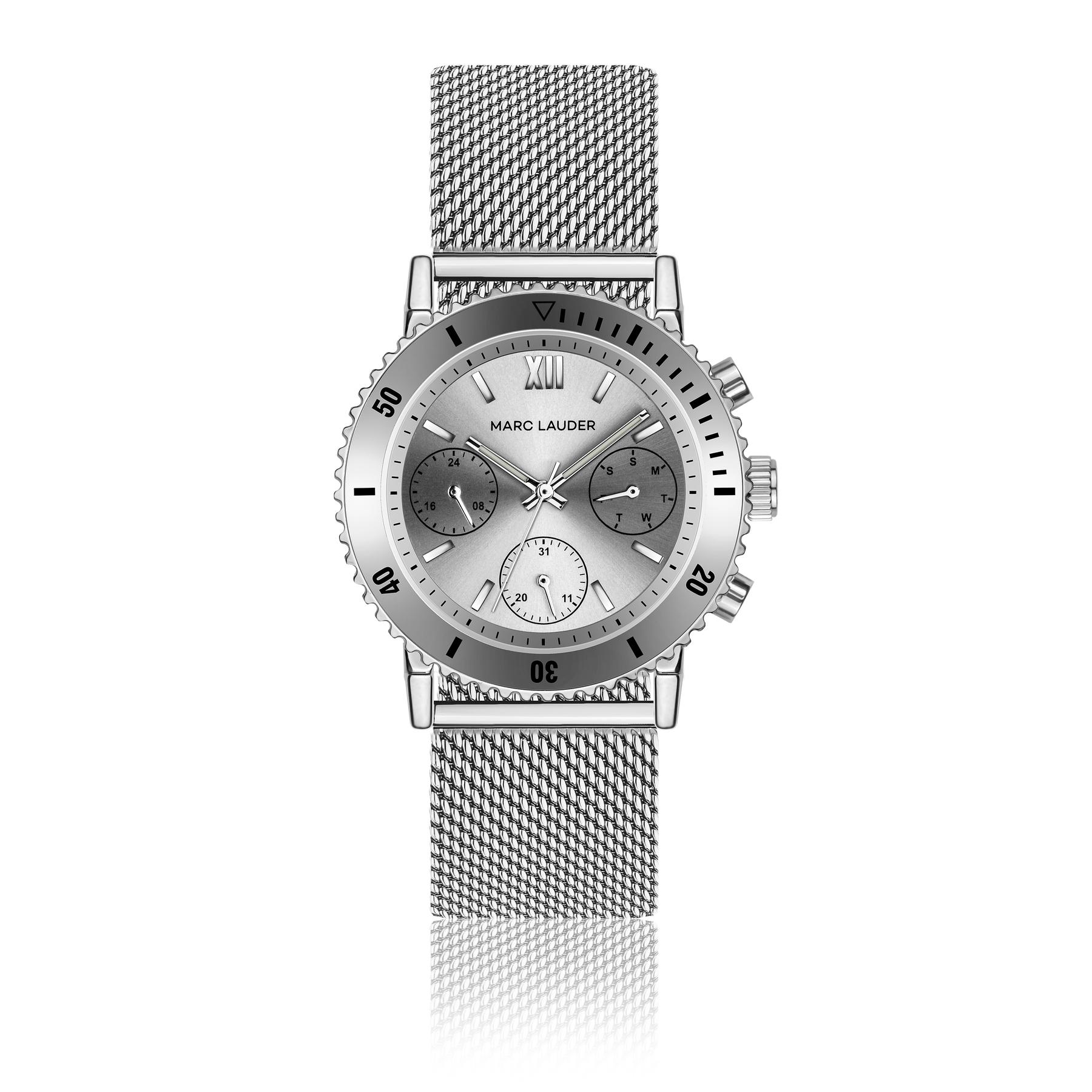 7756613690185 - Armbanduhr mit Mesh-Armband Prague 7756613690185 - Armbanduhr mit Mesh-Armband Prague