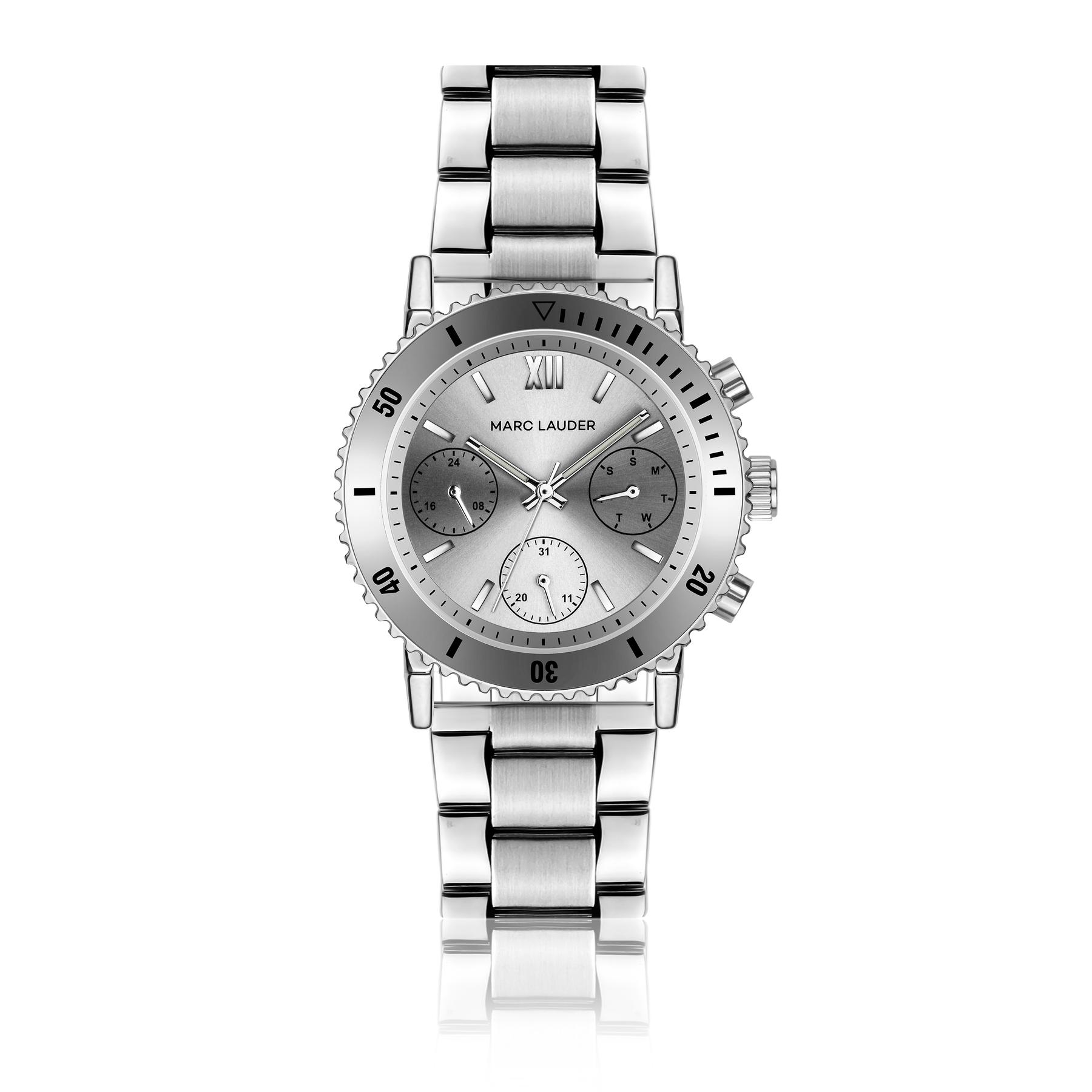 7756613690017 - Armbanduhr mit Gliederarmband Prague