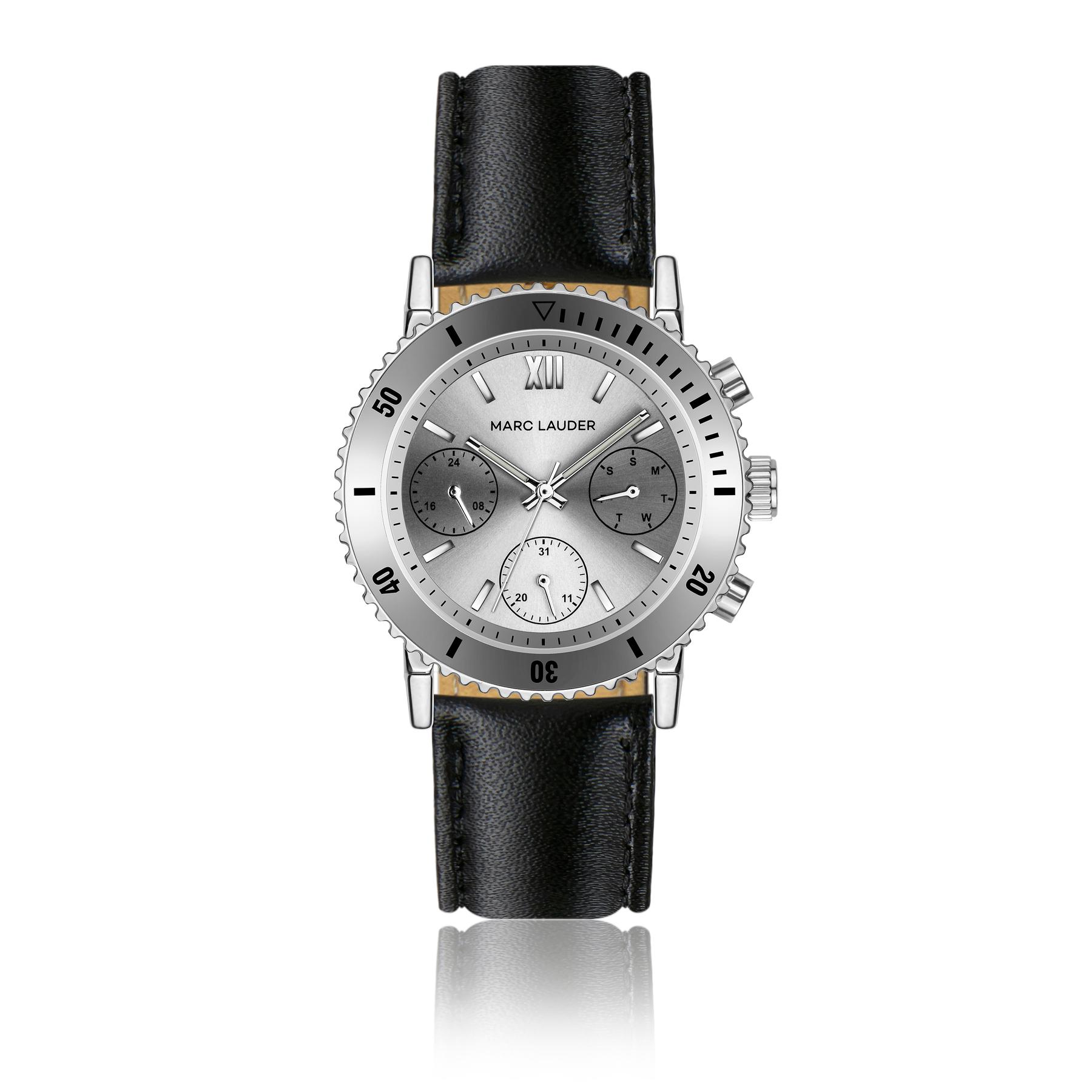 7756613690253 - Uhr mit Lederarmband Prague