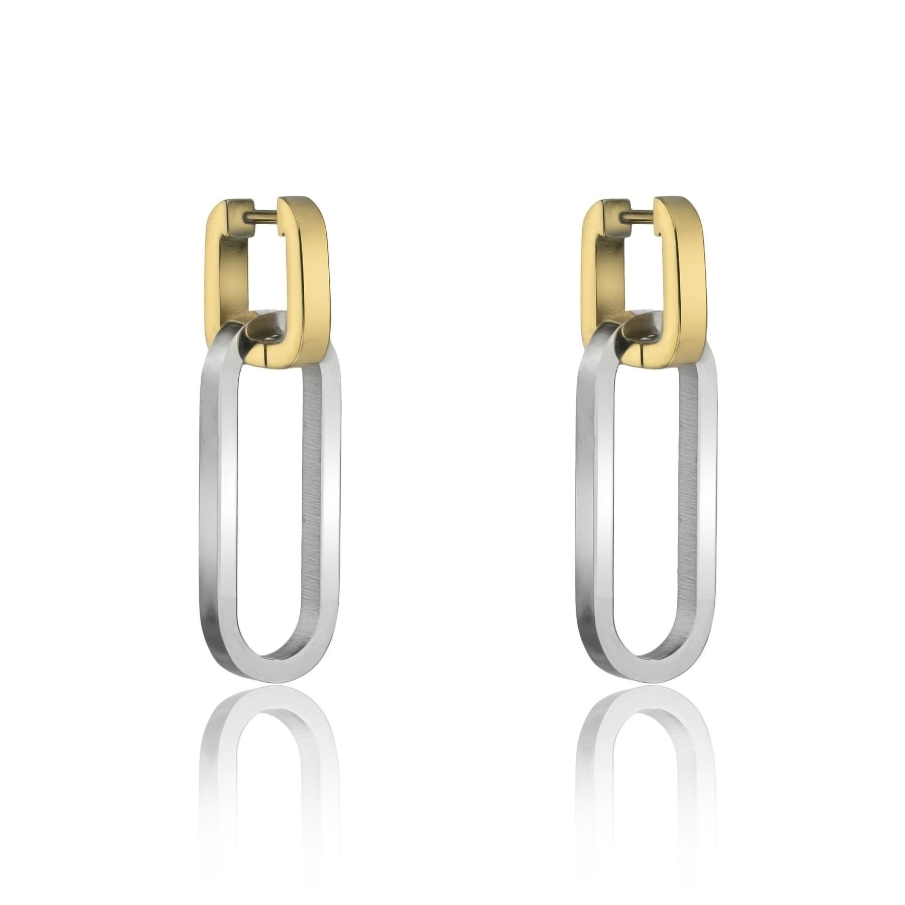 7756612216447 - Damen Ohrringe aus Edelstahl Formia