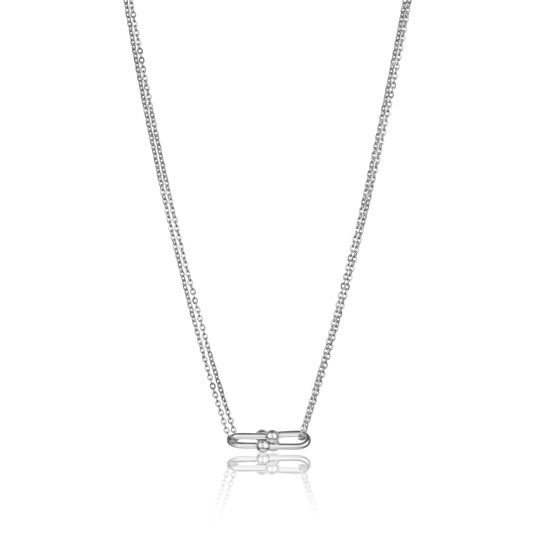 7756612218281 - Edelstahl-Halskette Damen Terni