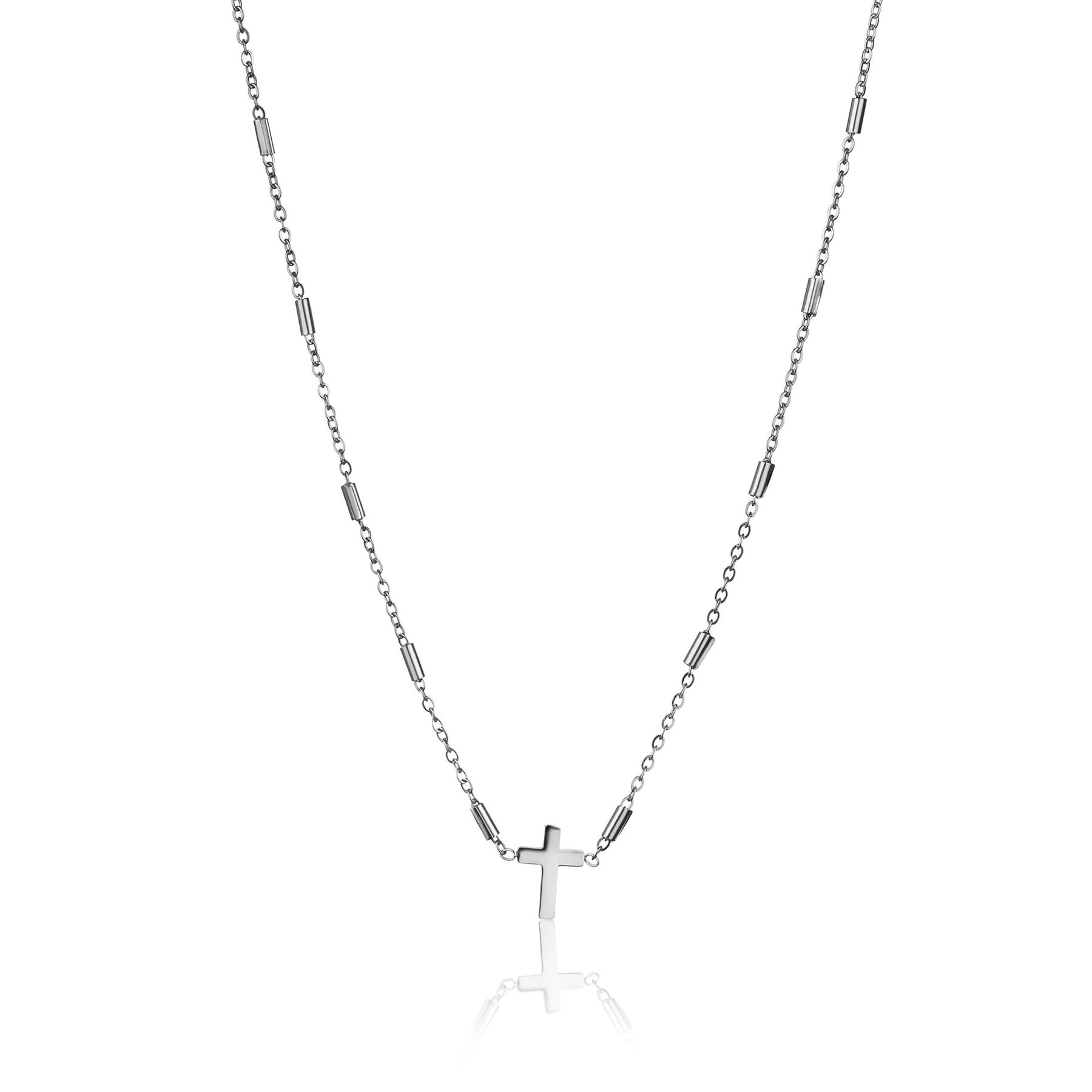 7756612218427 - Edelstahl-Halskette Damen Isernia