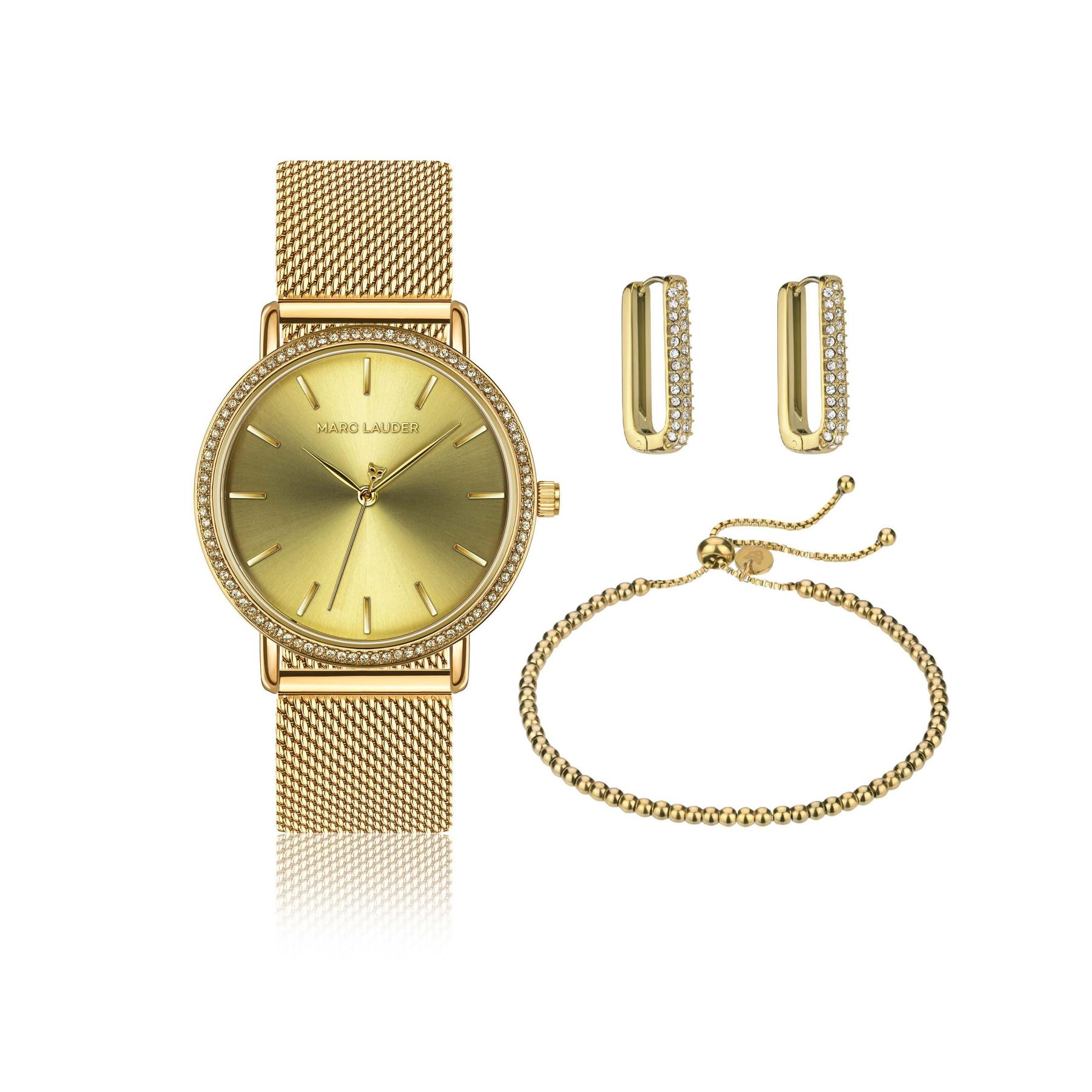 7756612307763 - Frauennetzarmbanduhr Marbella