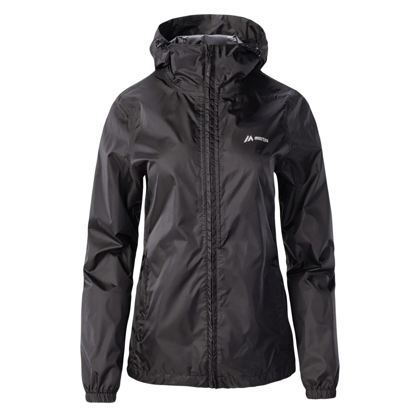 Martes Essentials Women's Noir Waterproof Jacket Lady Manas