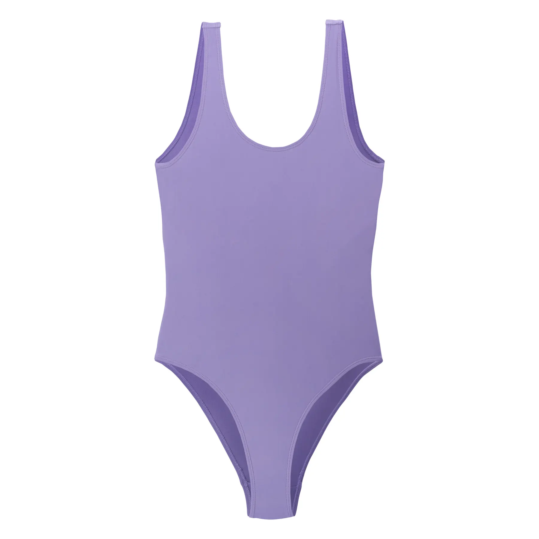 Martes Essentials Girls Violet One-Piece Swimsuit For Fisca